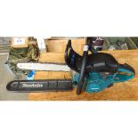 MAKITA DCS 5030 50CC Chainsaw c/w Chain Guard from MoD.