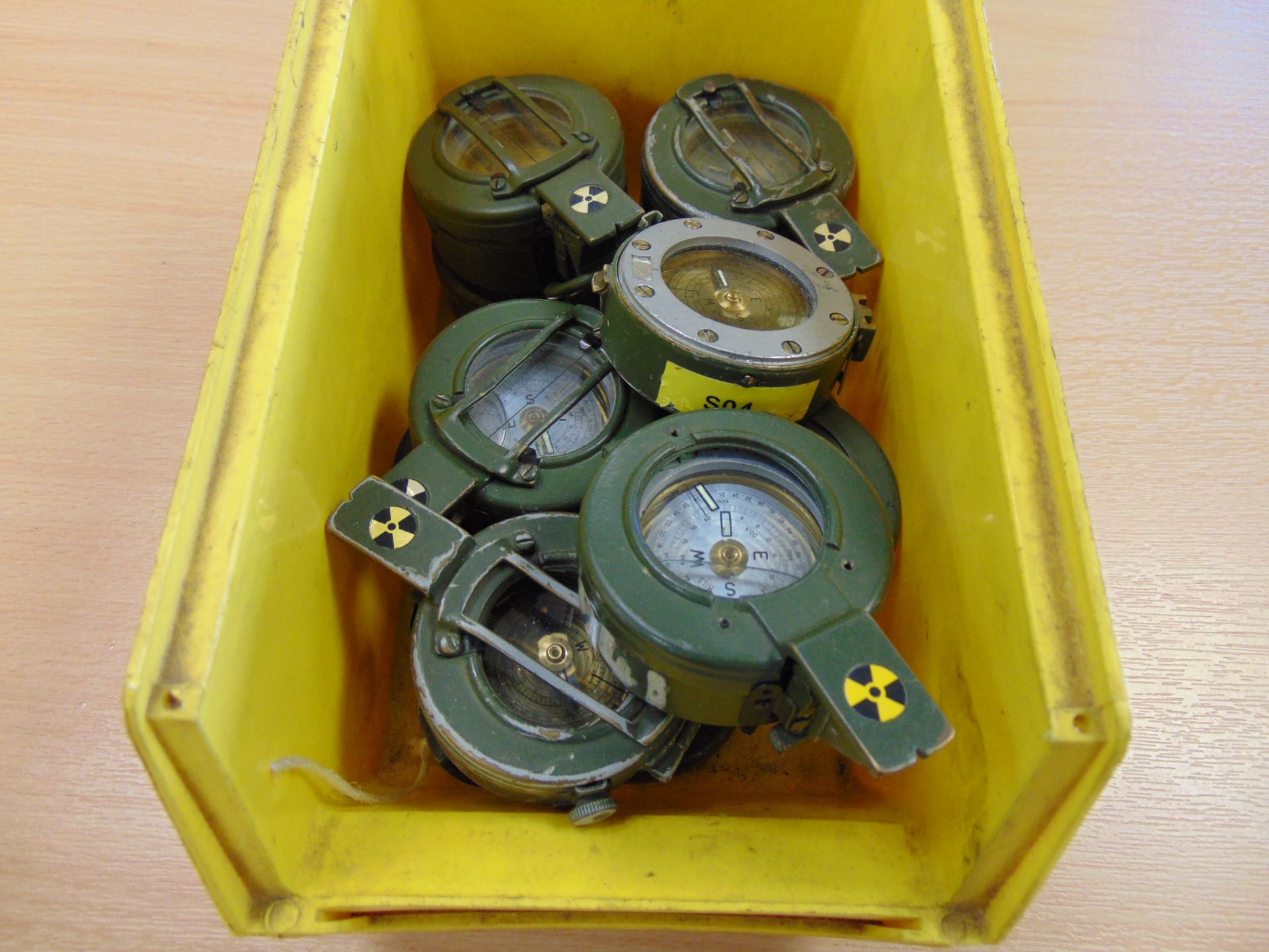 12 x Stanley London & SIRS British Army Prismatic Compass - Bild 2 aus 5