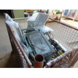 1 x Stillage of Unissued AFV Spares / CES Windscreen, Covers, Cable, Radio Mountings Etc