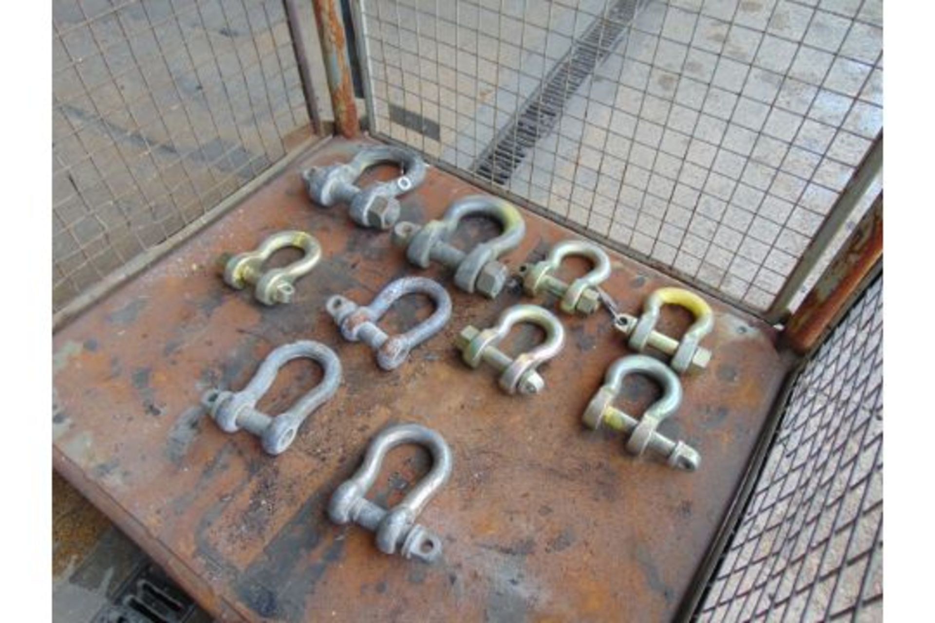 10 x Recovery D Shackles 50 ton to 25 ton - Image 2 of 3