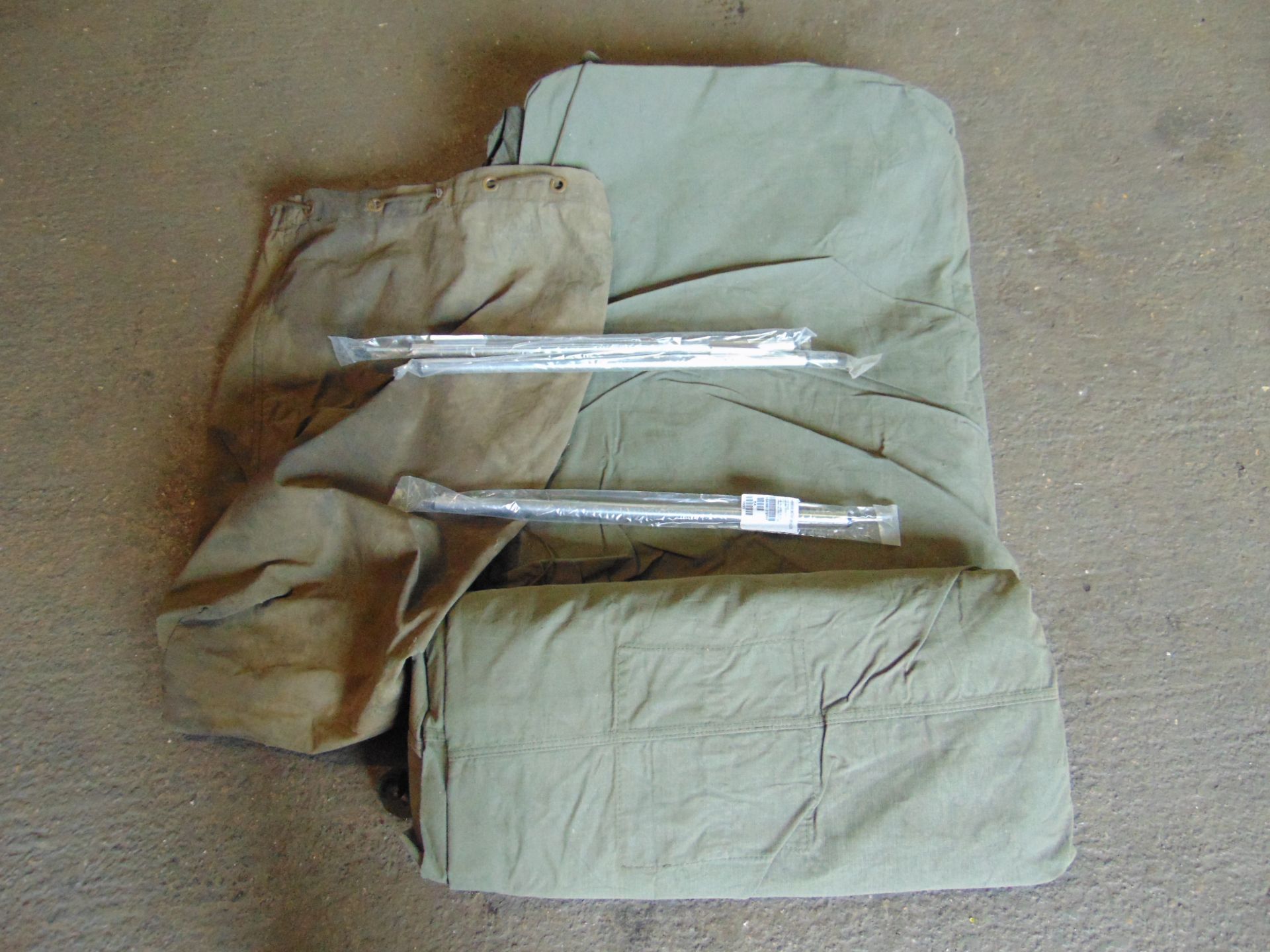 1 x CVRT Side Tent c/w/ Poles in Bag - Image 2 of 2