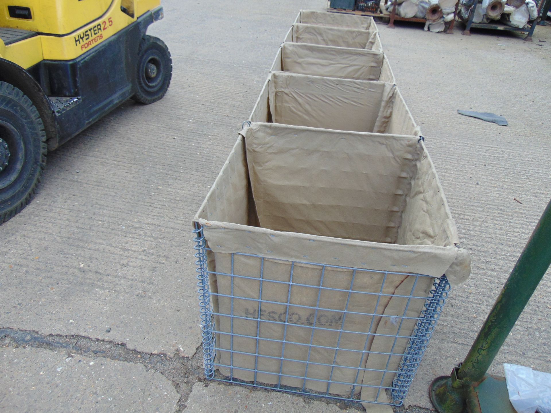 2 x New Unissued Hesco 3.2m x 64cms x 60cms Basket Units, 5 Baskets in Each Sections - Image 7 of 9
