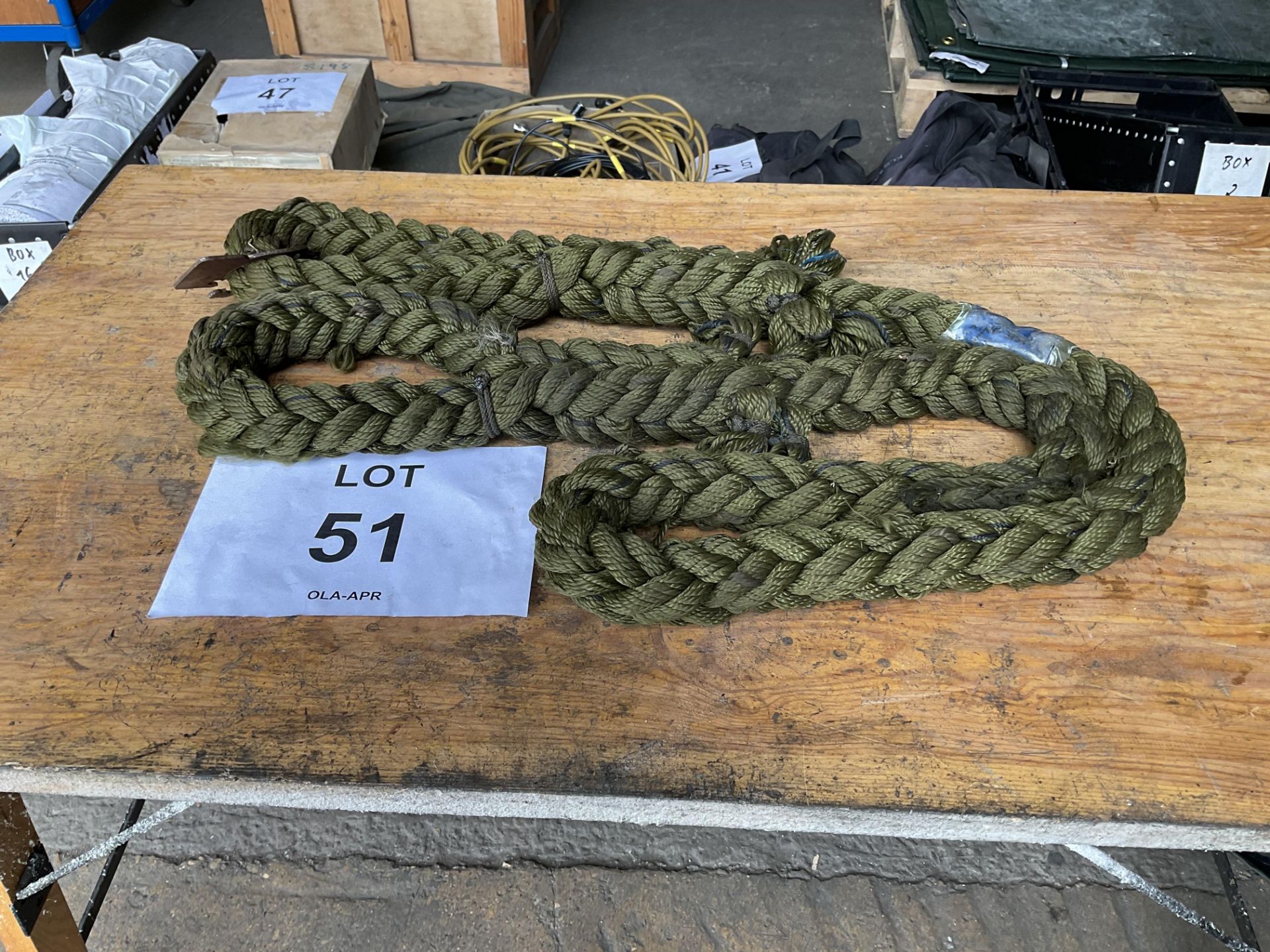 LAND ROVER WOLF ETC KINETIC RECOVERY ROPE