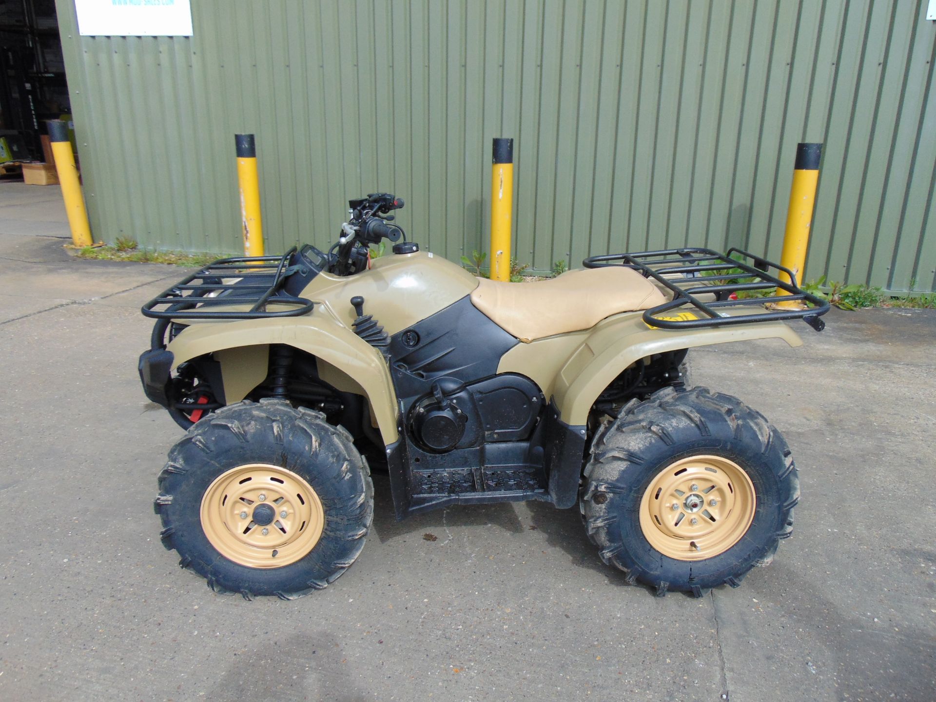 Yamaha Grizzly 450 4 x 4 ATV Quad Bike 584 hours only from MOD - Bild 21 aus 30