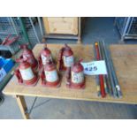 6 x Land Rover 2 Tonne Bottle Jacks