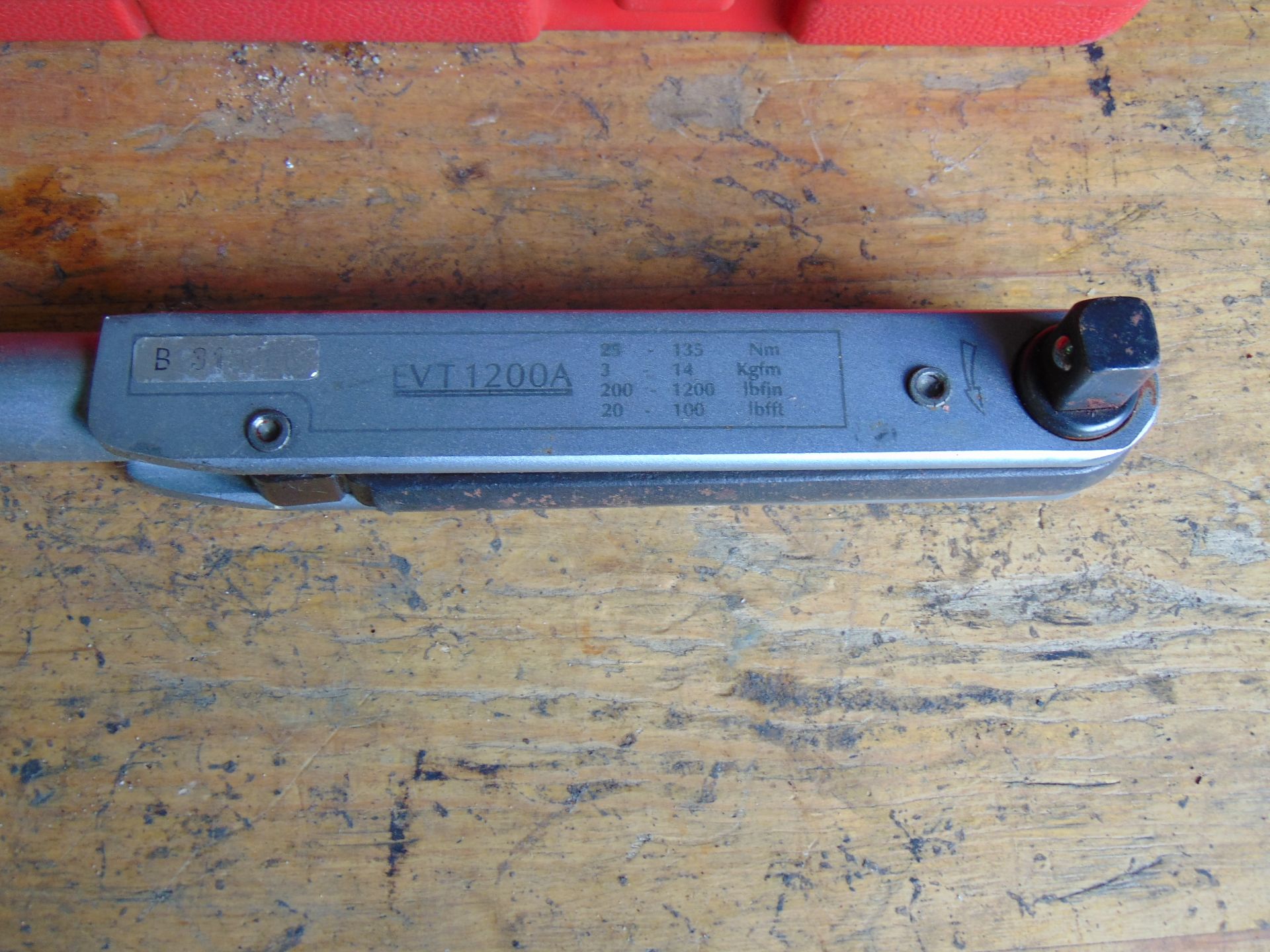 1 x Britool EVA 1200 A Torque Wrench in Case - Image 5 of 5