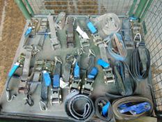 1 x Stillage Various Assortment of Ratchets & Straps