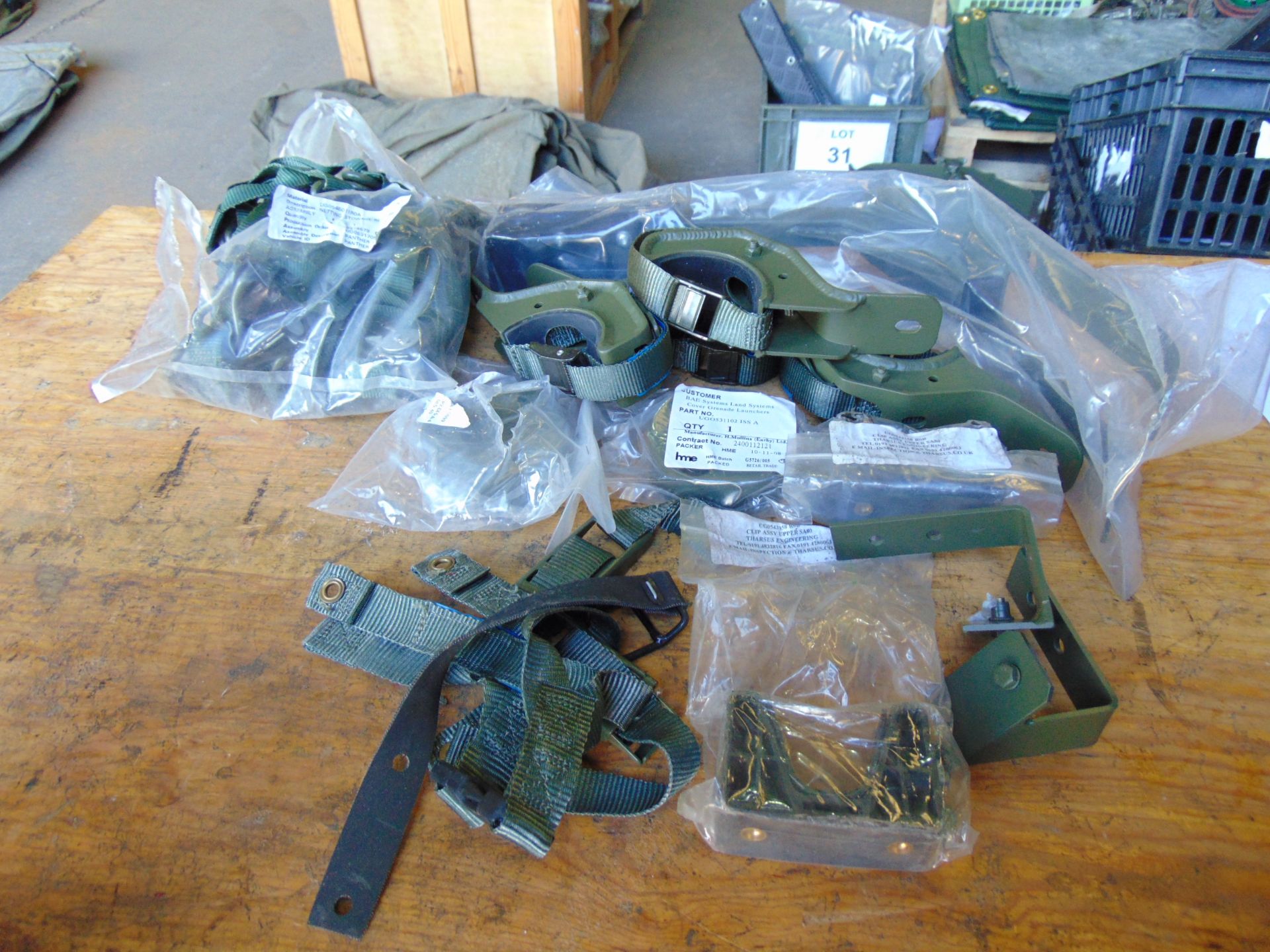 New Unissued WIMIK SA 80 Clips Launcher Covers, Stowage Straps, Barrel Clamps etc - Image 8 of 9