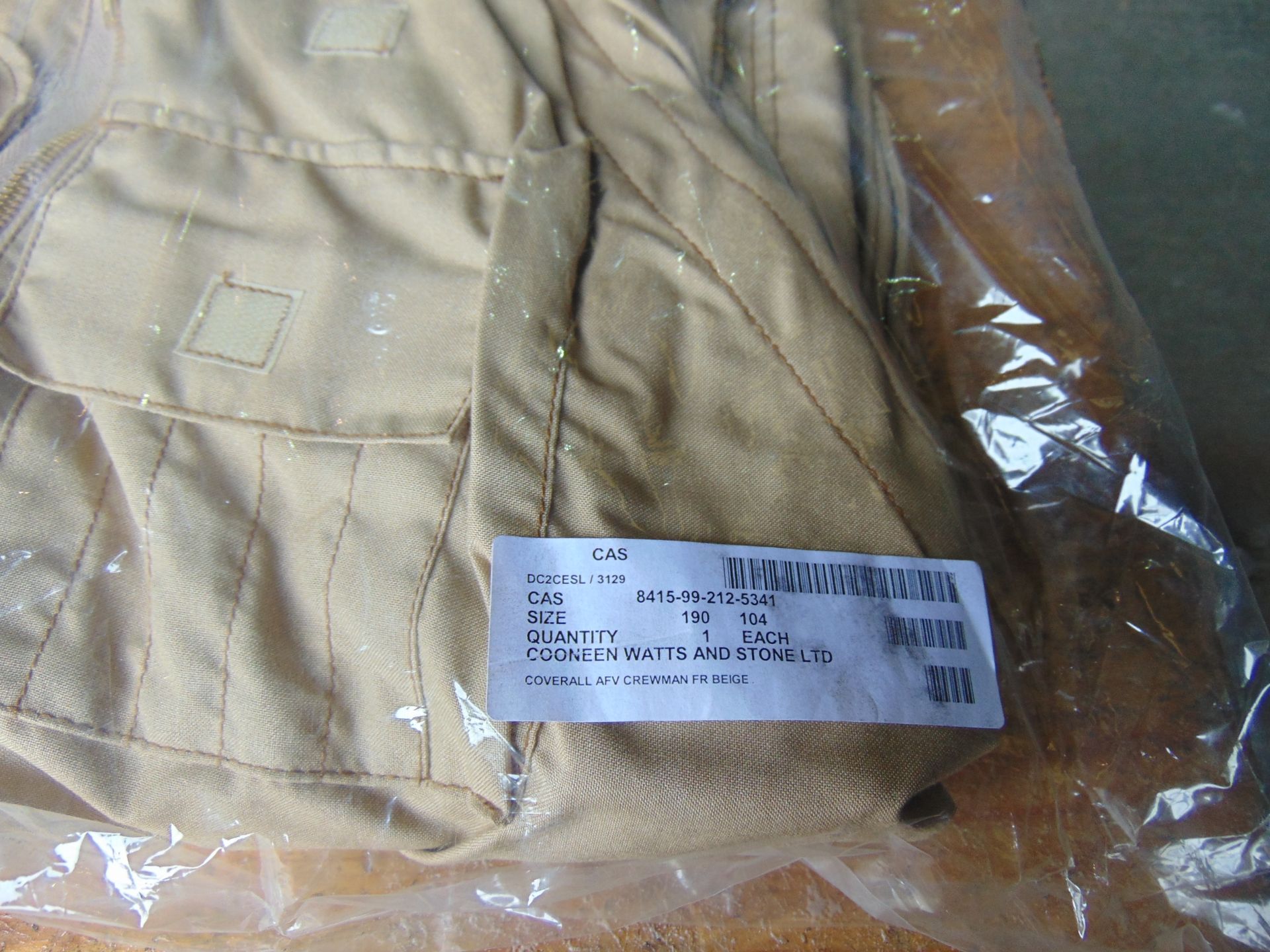 2 x New Unissued AFV Crew mans Coverall in Original Packing - Image 2 of 7