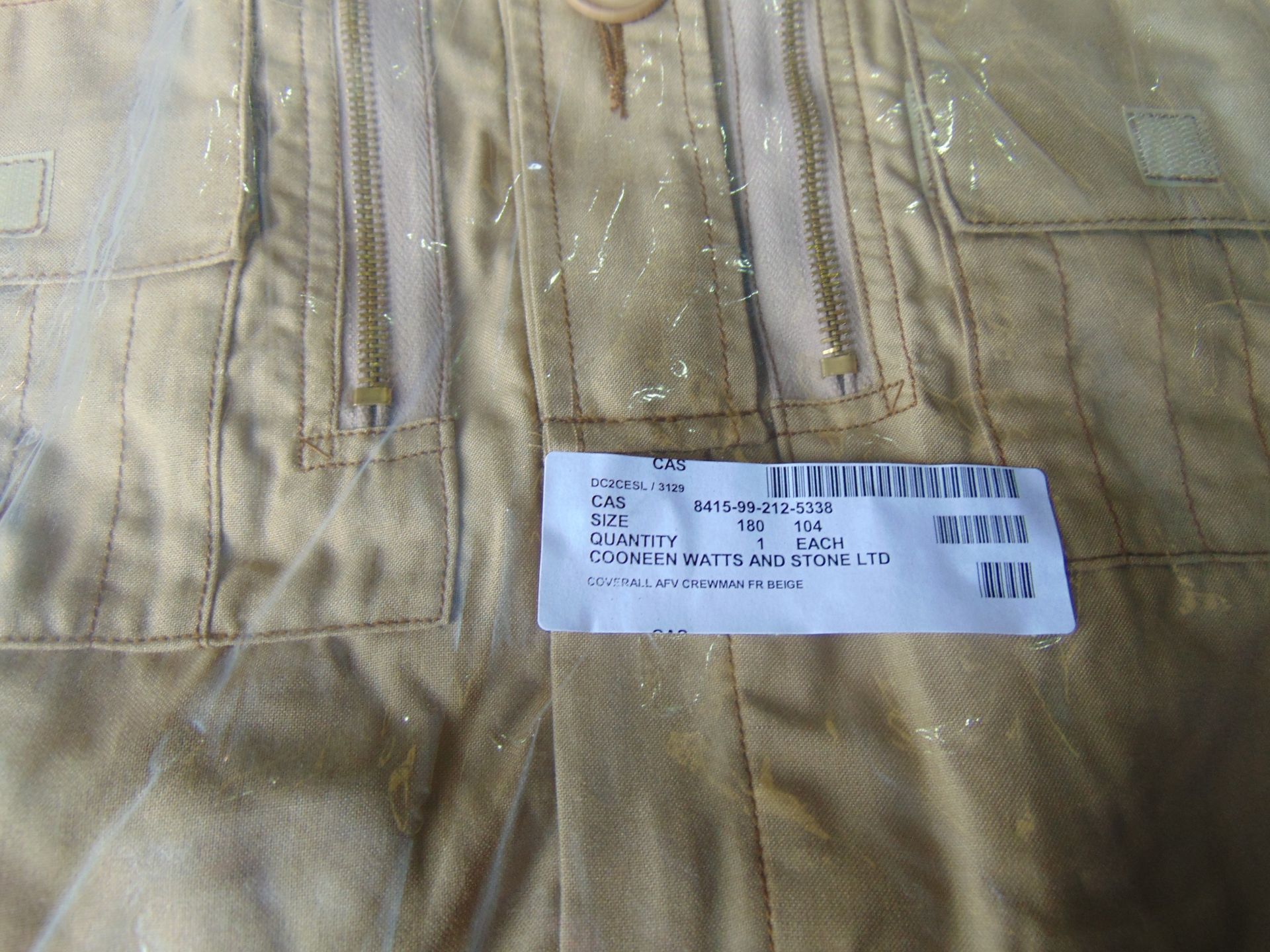 2 x New Unissued AFV Crew mans Coverall in Original Packing - Image 3 of 7