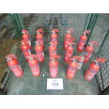 16 x Powder Fire Extinguishers