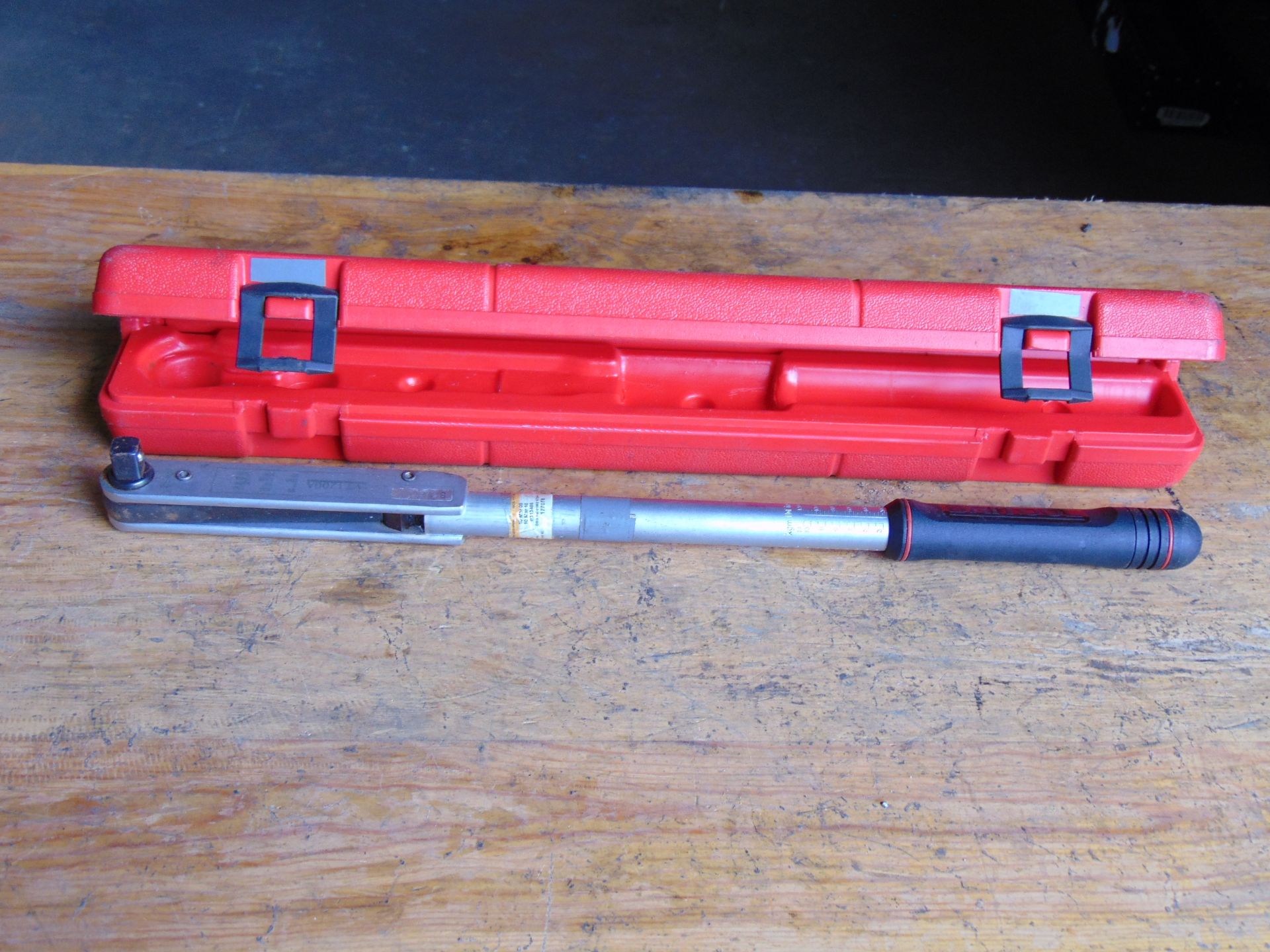 1 x Britool EVA 1200 A Torque Wrench in Case - Image 3 of 5