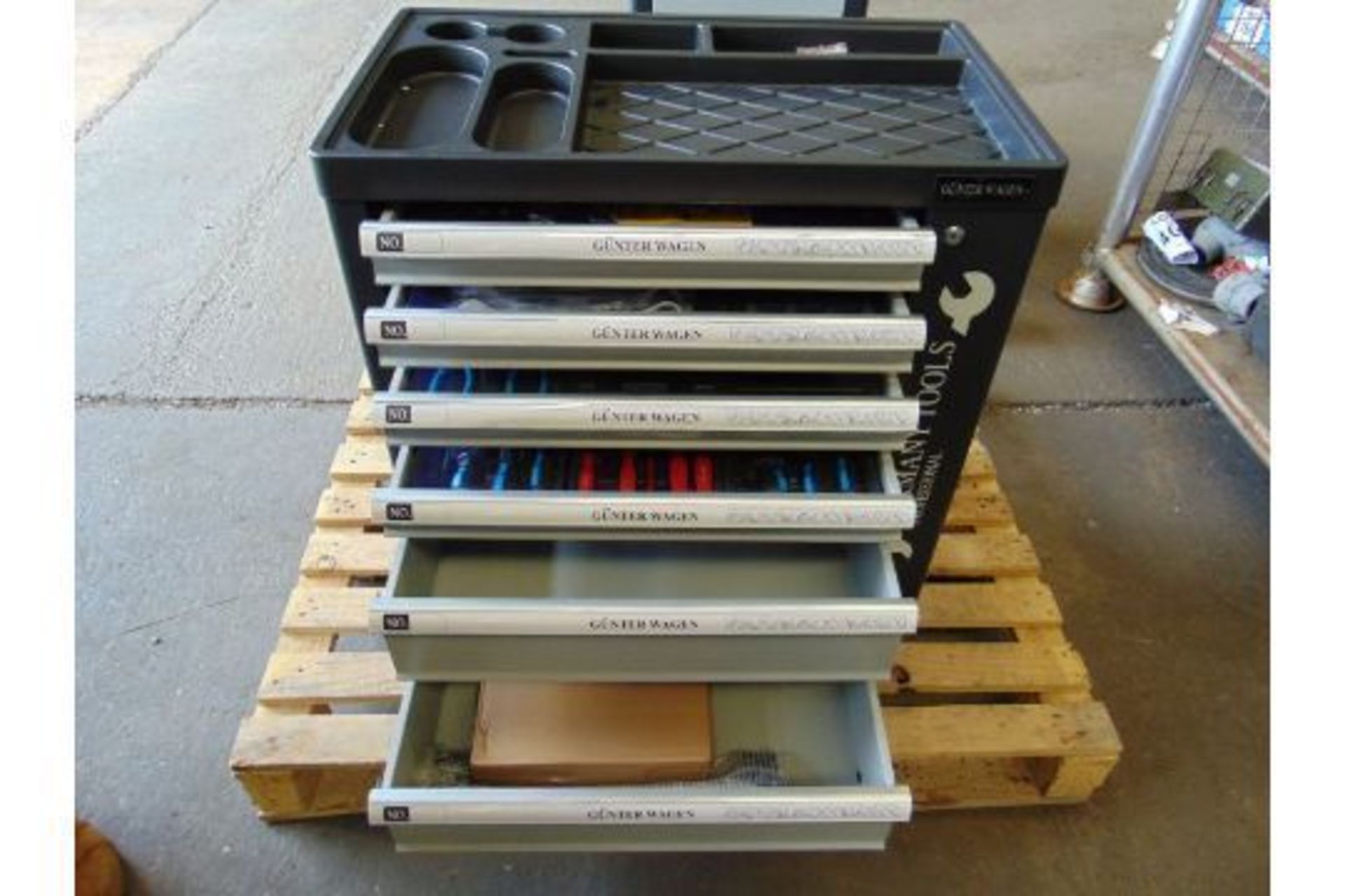 New Unused 6 Drawer Tool Cabinet inc. 220Pcs Tools - Image 2 of 15