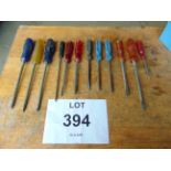 12 x Assorted Screwdrivers