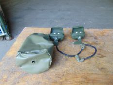 2 x New Unissued FV Indicator Lamps in Case