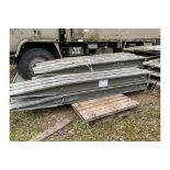 1X PAIR OF HEAVY DUTY ALUMINIUM 10 FT LOADING RAMPS DESIGNED FOR LOADING TANK/ MILITARY EQUIPMENT