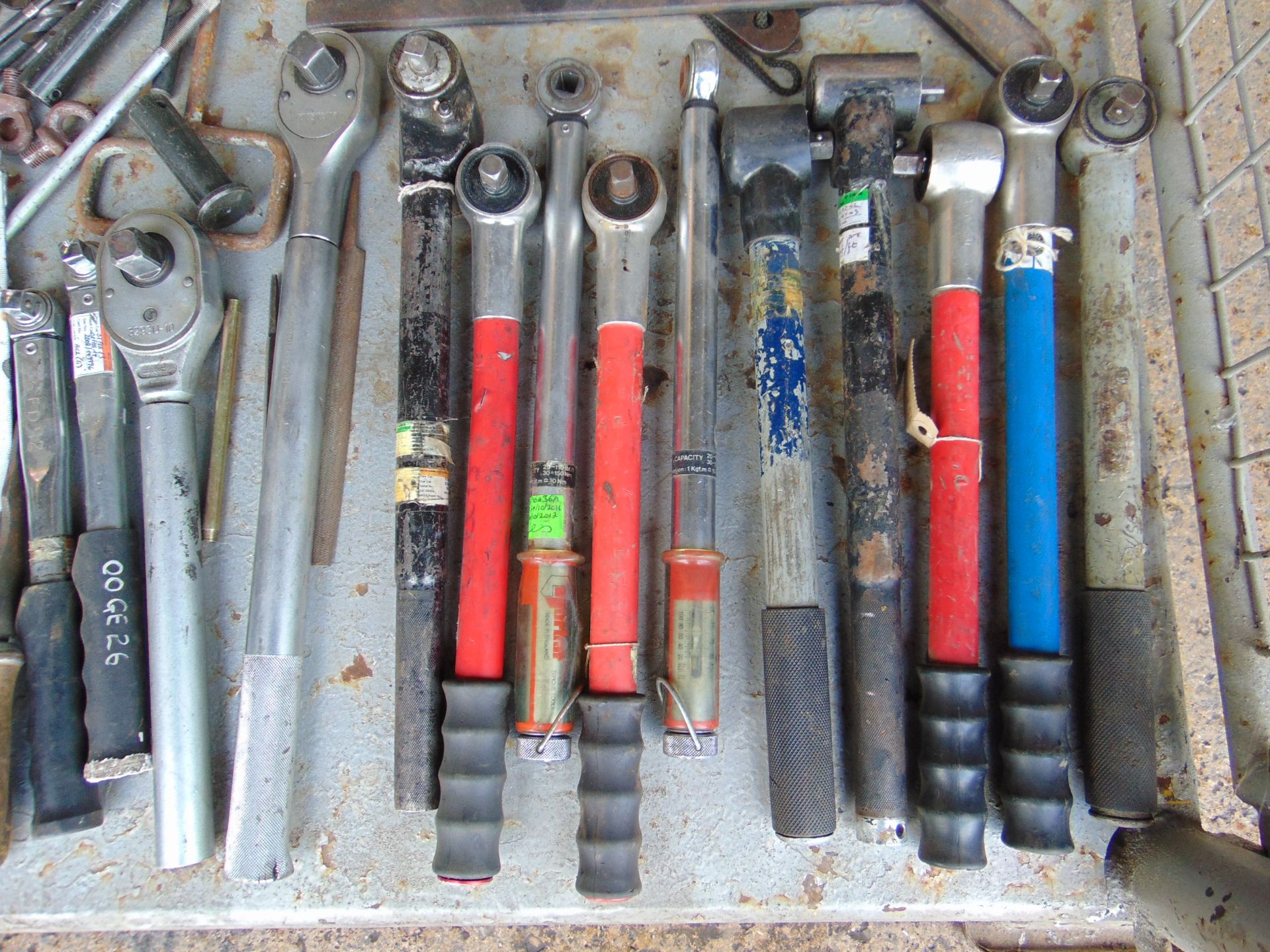 Stillage of Assorted Tools - Chisels, Files, Torque Wrench etc. - Image 4 of 6