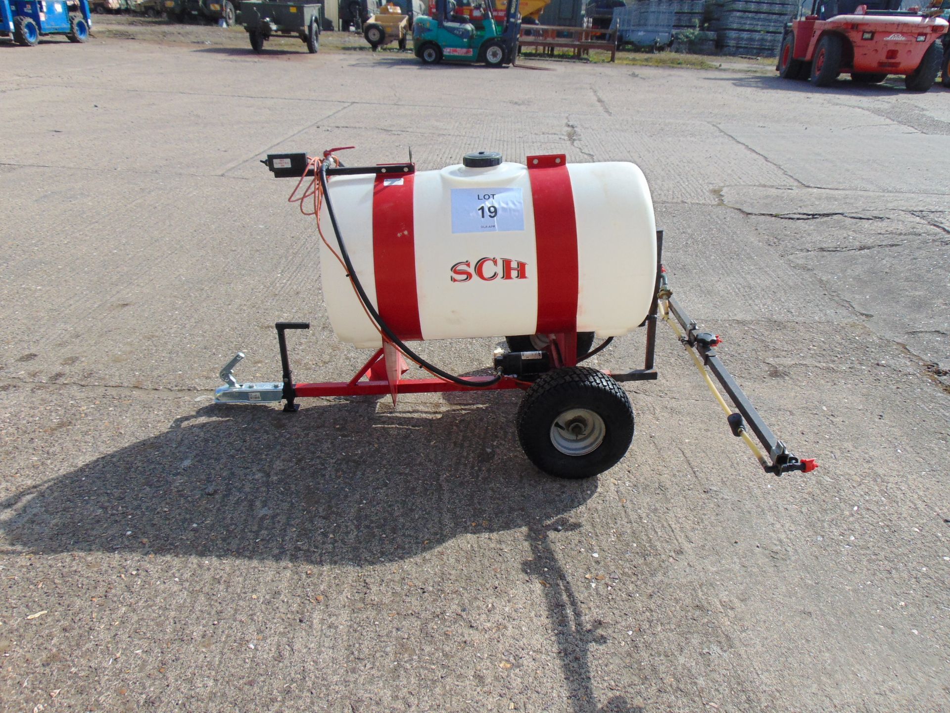 SCH GWCS9 180 L Towed Sprayer 96 inch spray width with folding spray bar. - Bild 6 aus 15