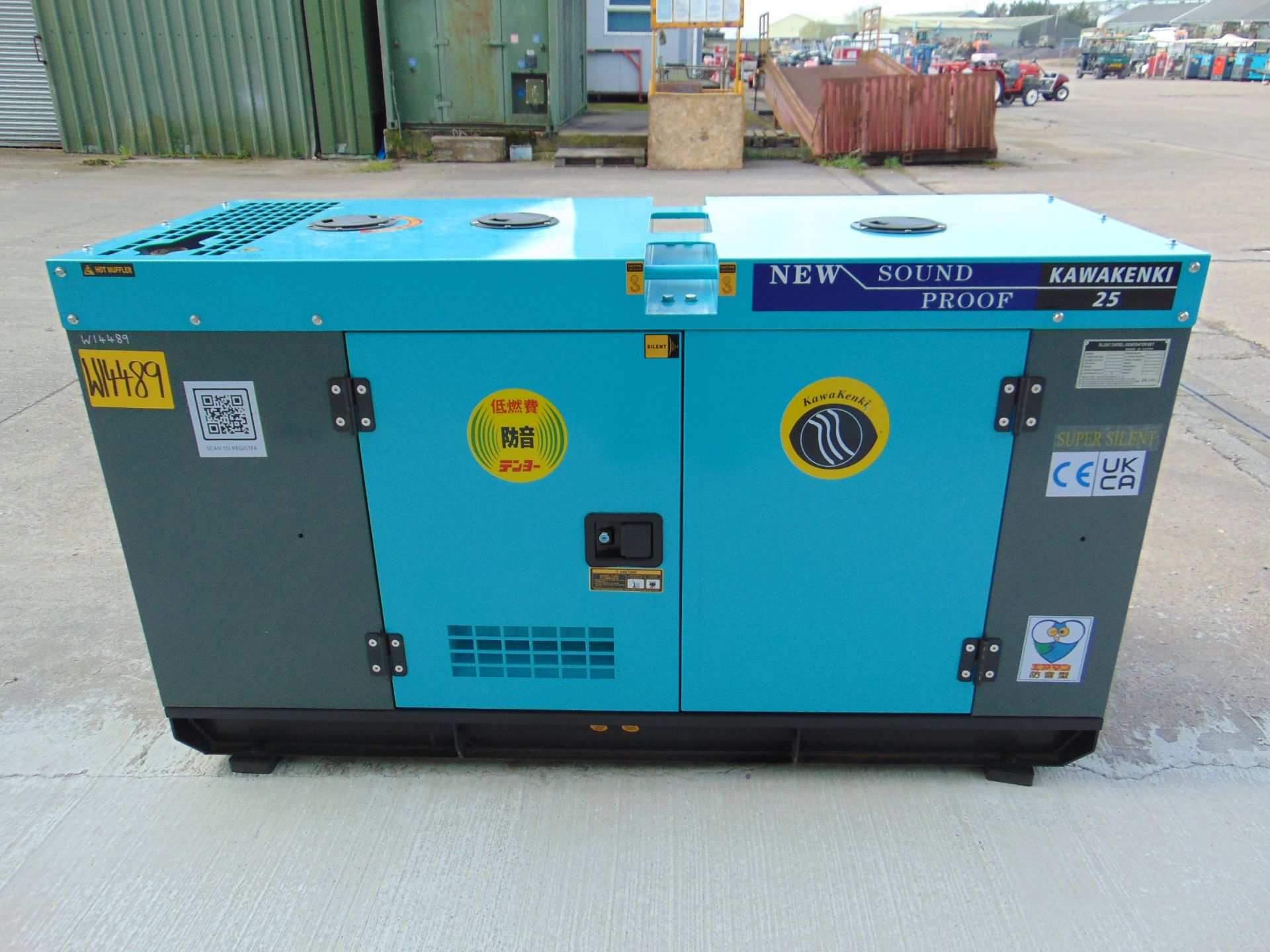 2023 New Unused 25 KVA Silent Diesel Generator - 3 Phase - 230 / 400V - Image 4 of 19