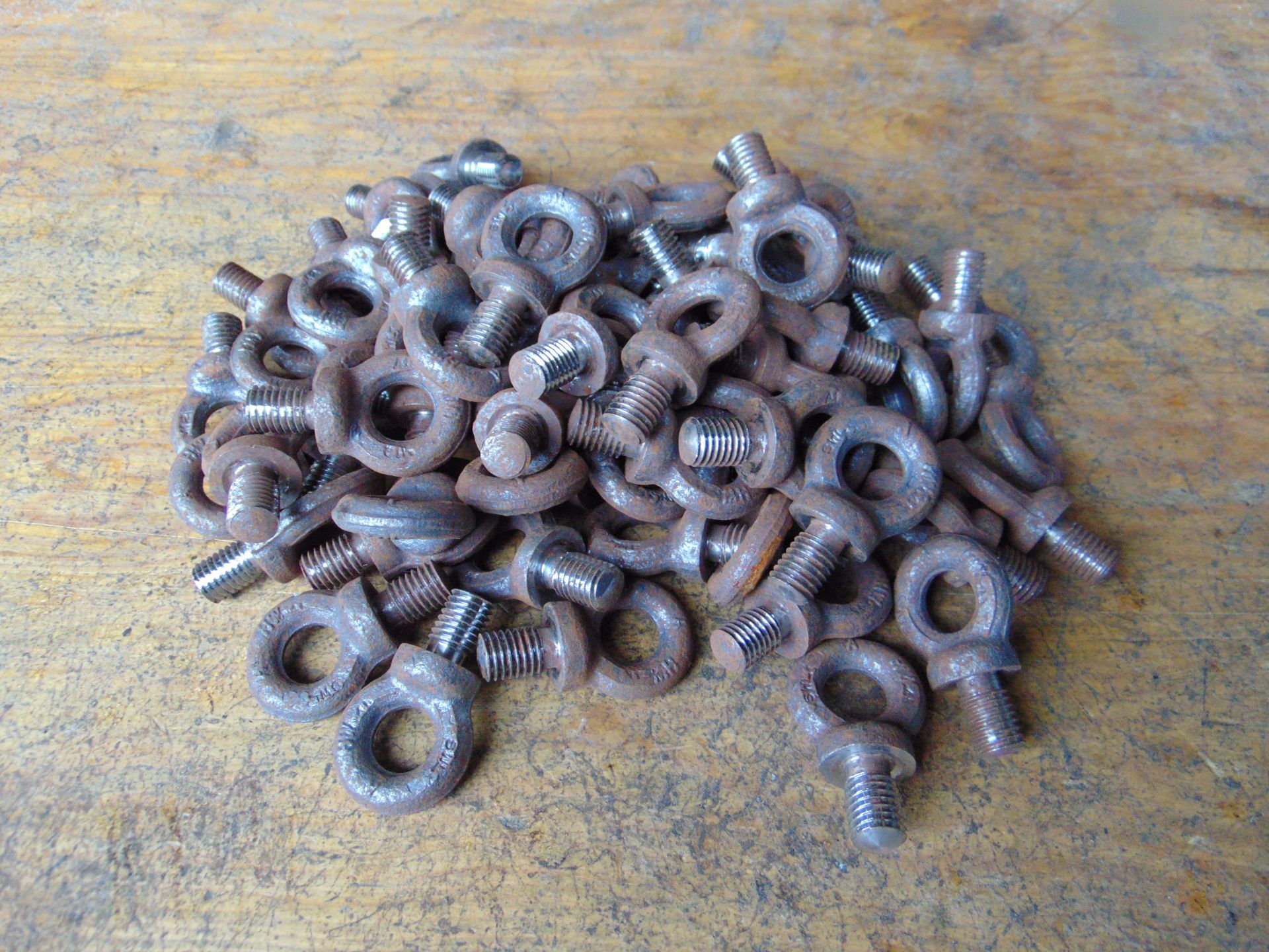 Approx. 70 x Threaded Metal Eye Loops - Bild 3 aus 3