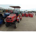 Mitsubishi MT 15 FI 4x4 Compact Tractor Diesel c/w Rotavator 669 hrs only