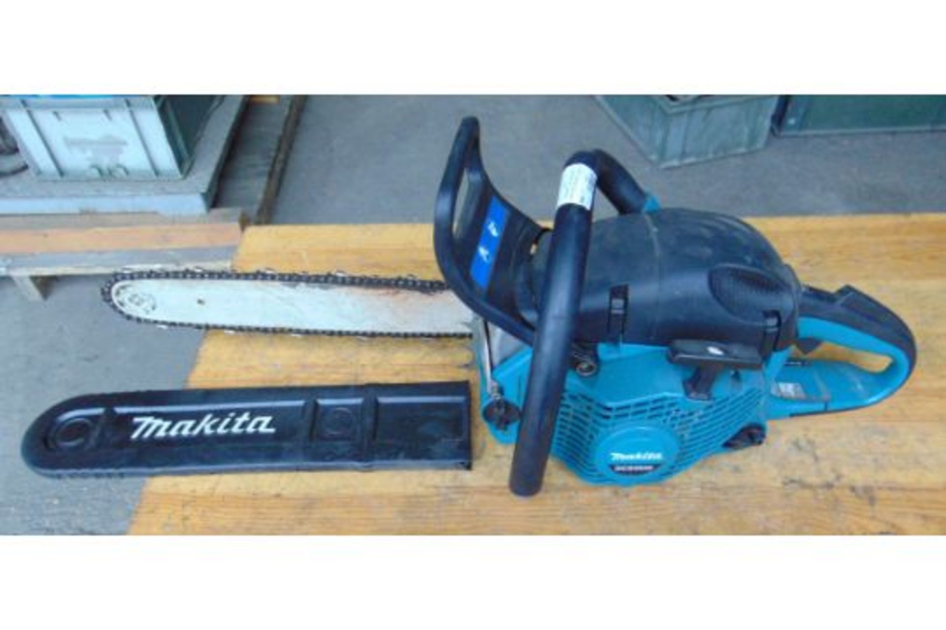 MAKITA DCS 5030 50CC Chainsaw c/w Chain Guard from MoD.