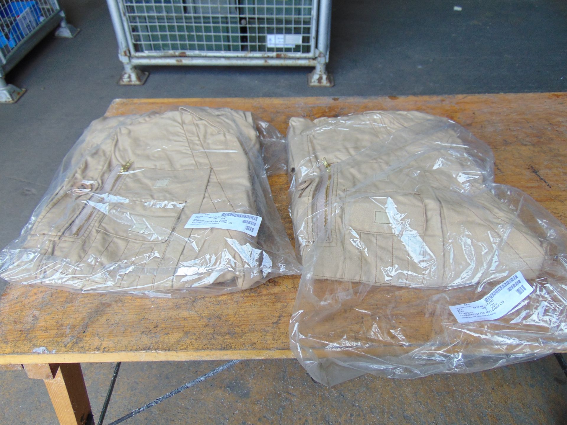 2 x New Unissued AFV Crew mans Coverall in Original Packing