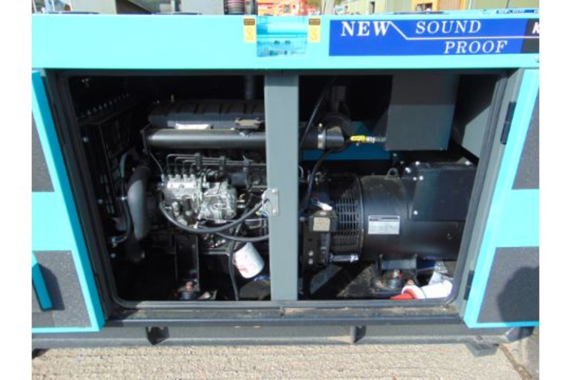 2023 New Unused 30 KVA Silent Diesel Generator - 3 Phase 230 / 400V - Image 11 of 15