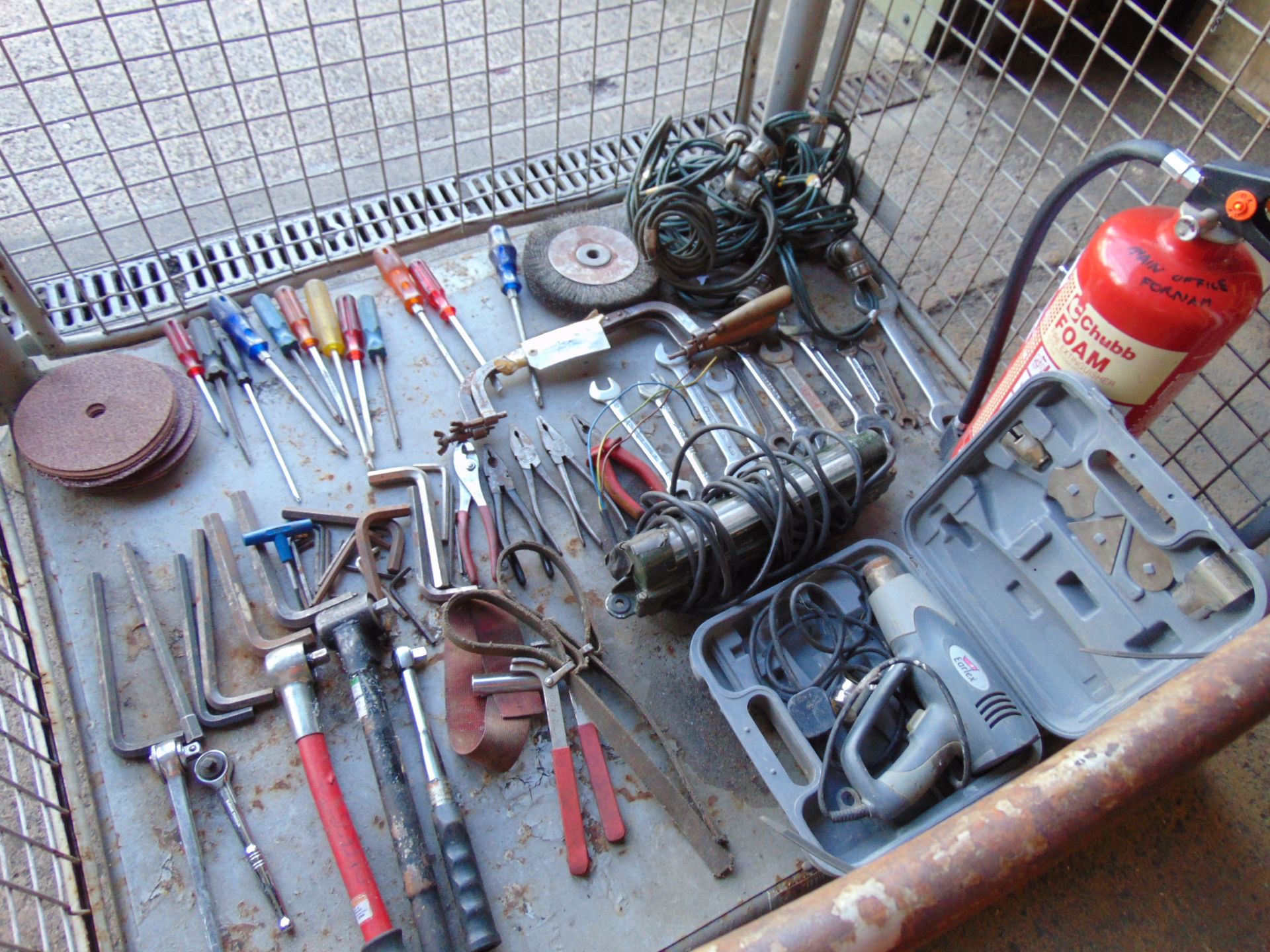 1 x Stillage of Workshop Tools, Spanners, Lights, Torque Wrenches etc - Image 5 of 8