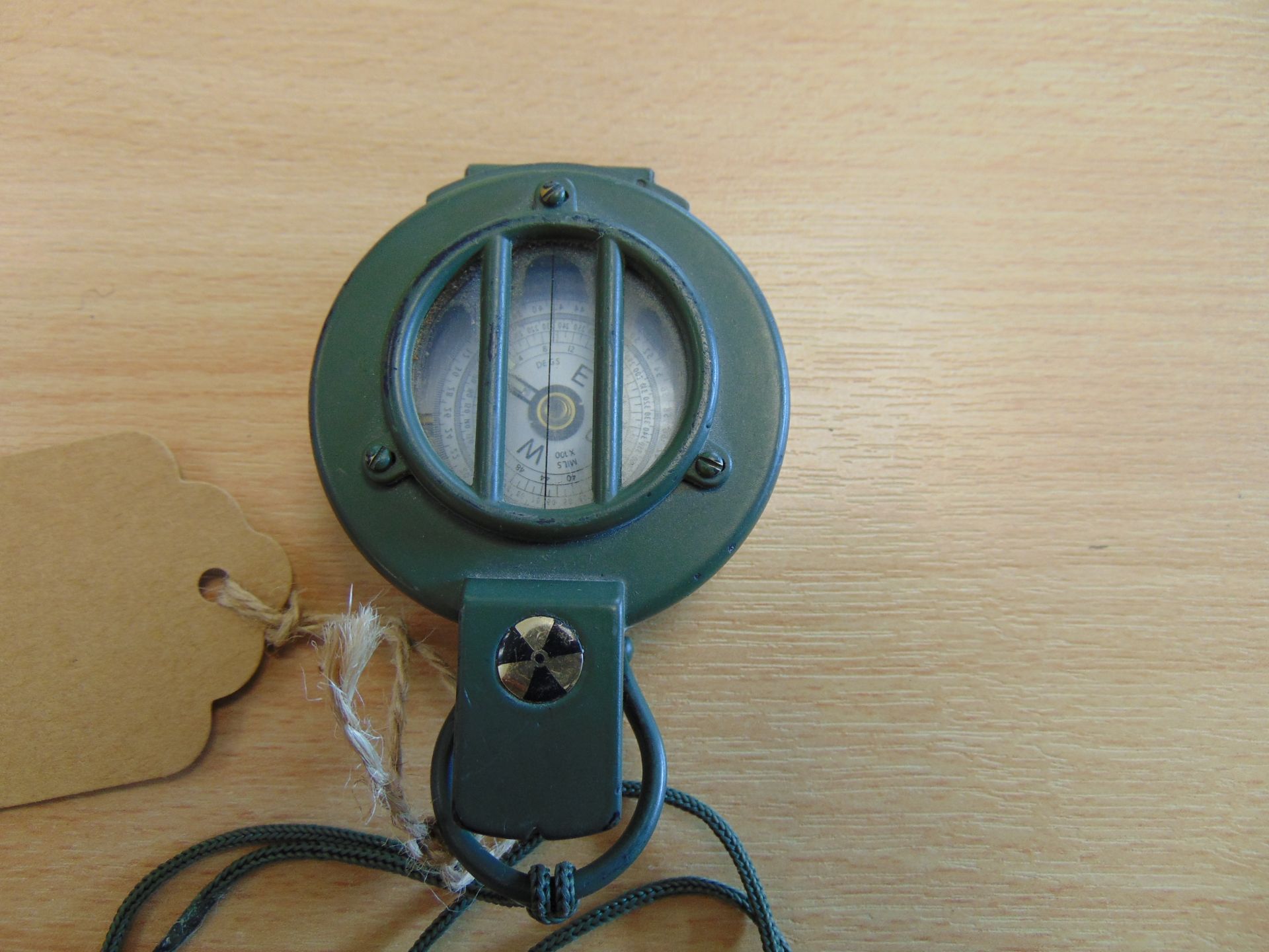 Francis Barker British Army M88 Prismatic Compass in Mils - Image 3 of 4