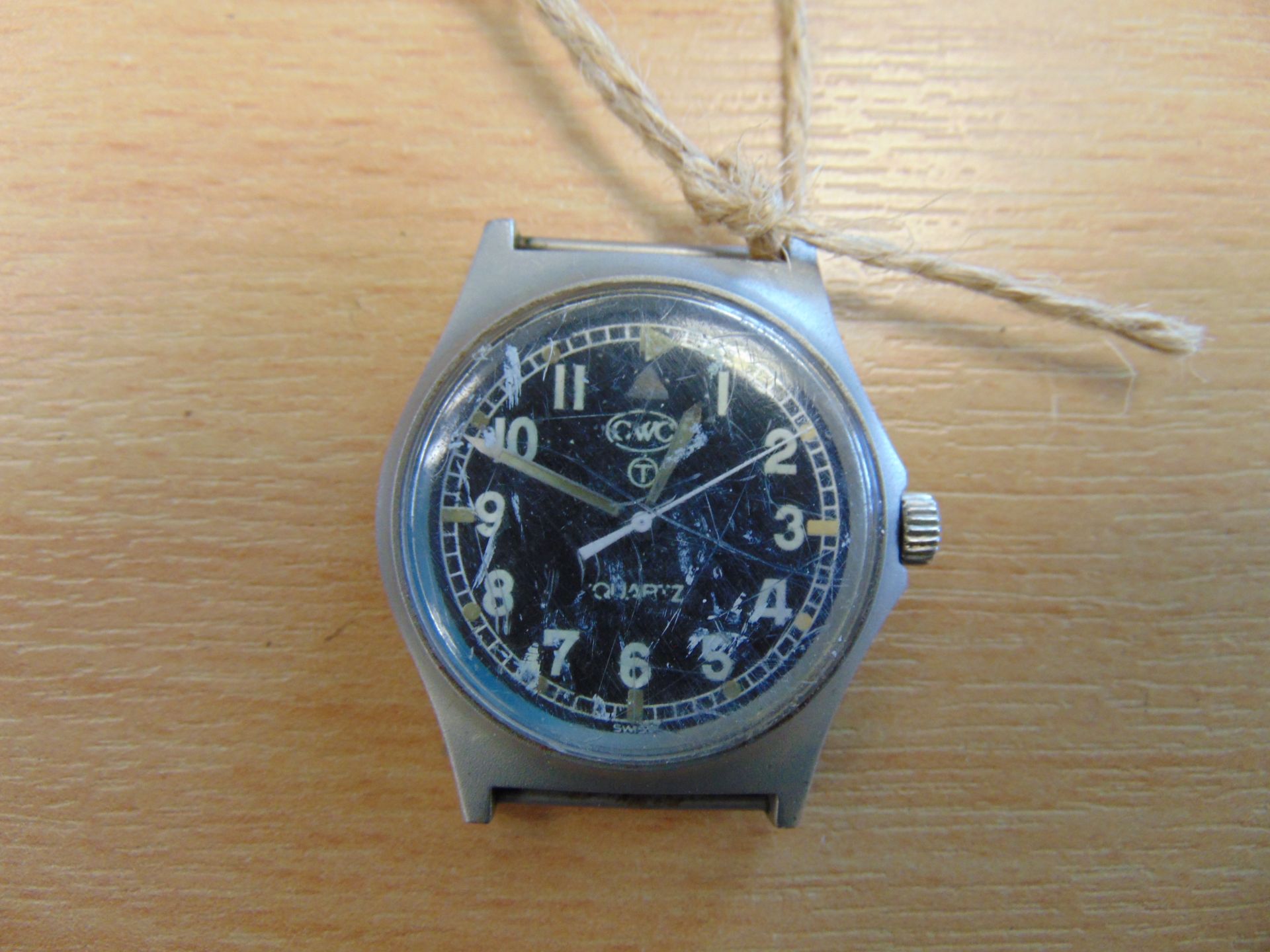 Rare CWC (Cabot Watch Co Switzerland) 0552 Royal Marines / Navy Issue FAT BOY Service Watch - Image 2 of 4