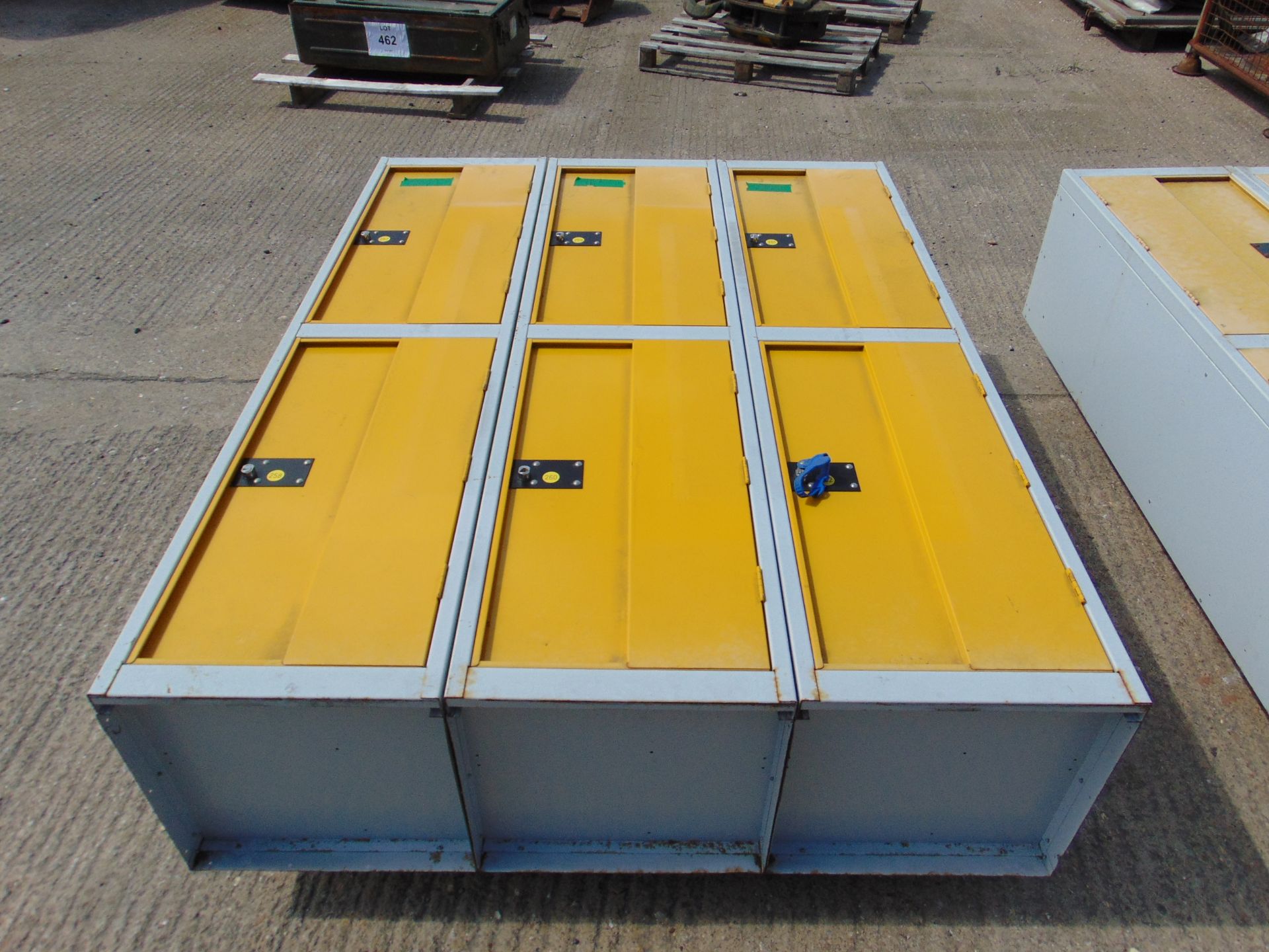 Personnel / Equipment Locker Unit - 6 Compartments