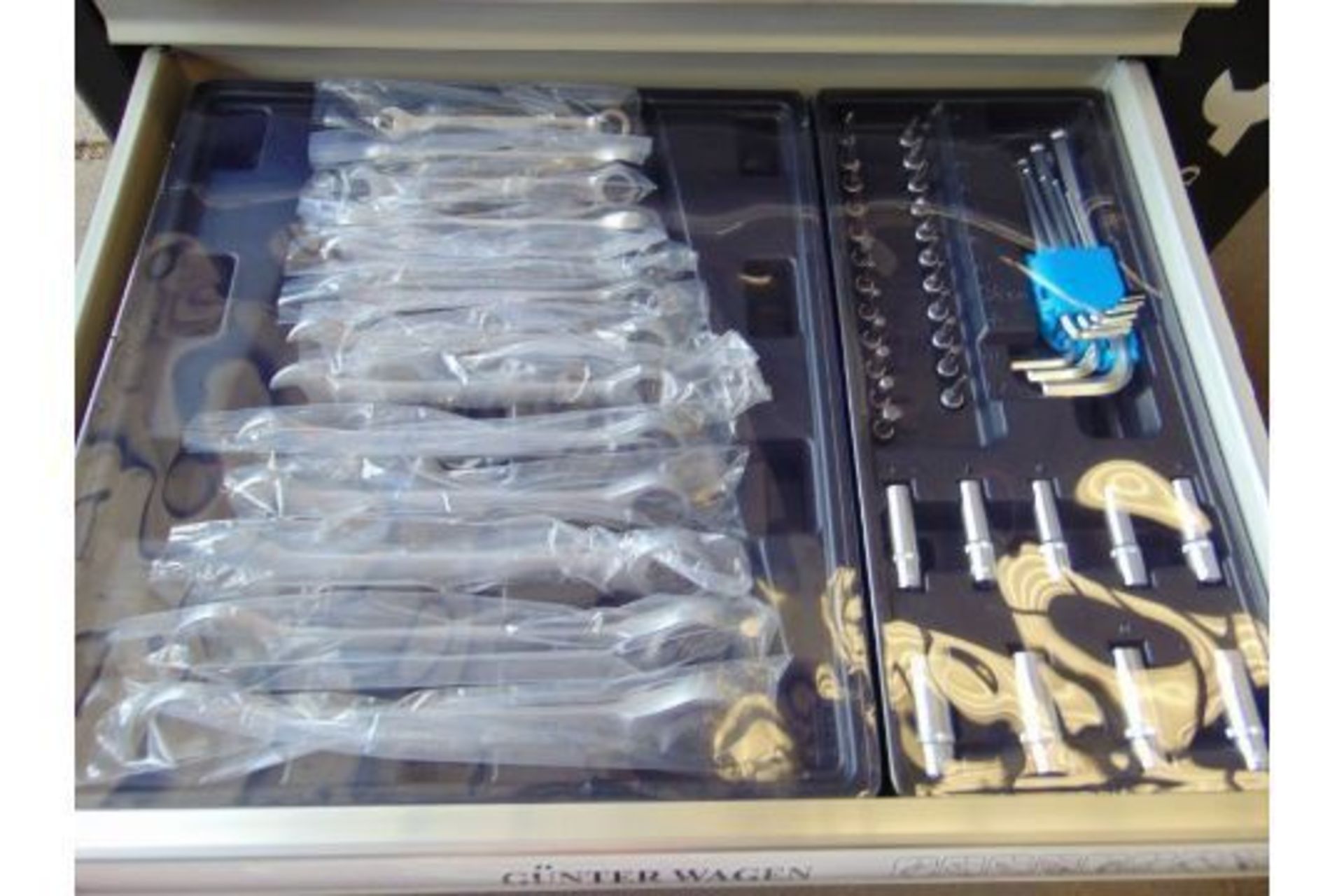 New Unused 6 Drawer Tool Cabinet inc. 220Pcs Tools - Bild 7 aus 15