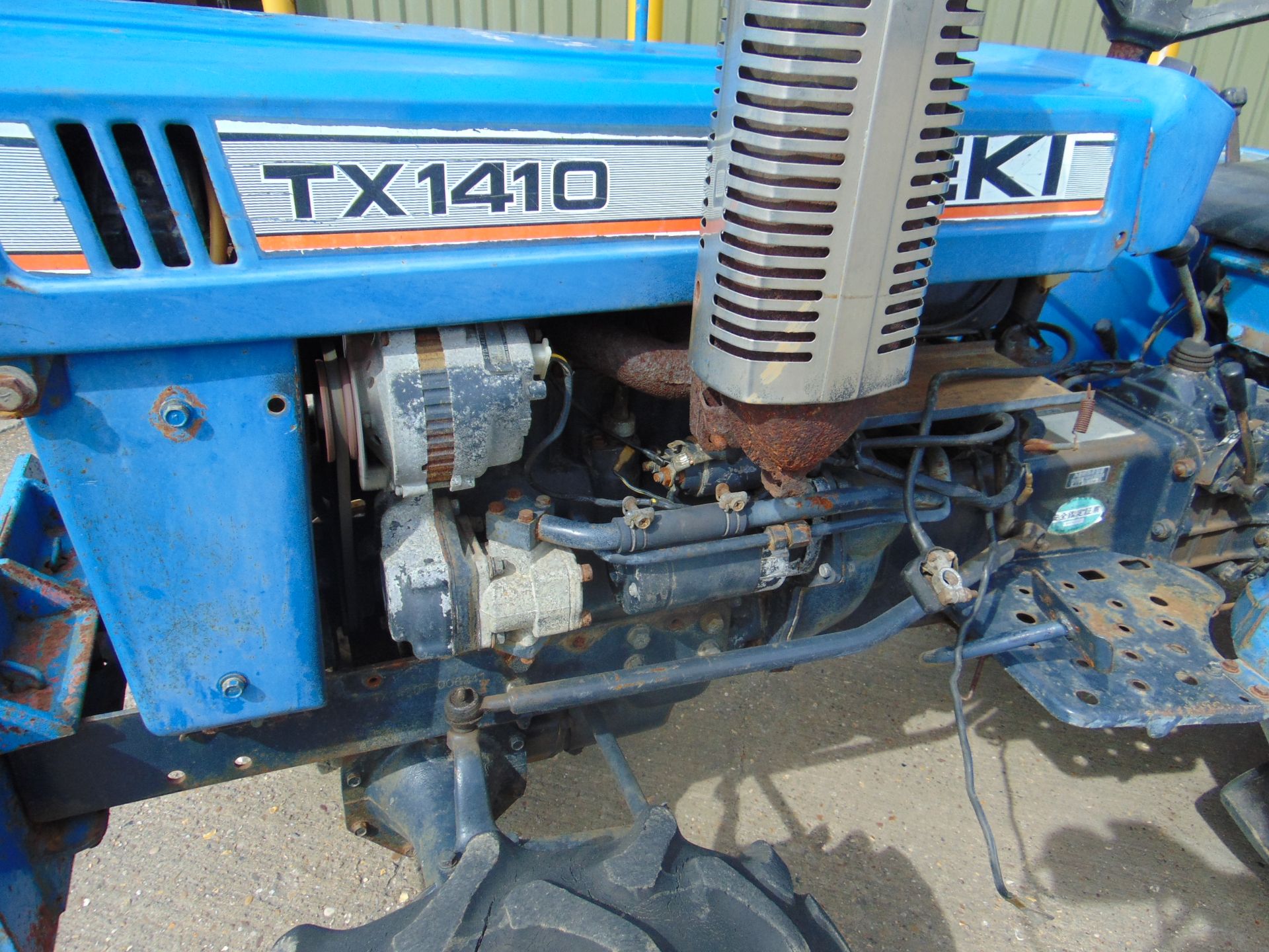 Iseki TX1410 4x4 Compact Tractor w/ Rotary Tiller - Bild 20 aus 24