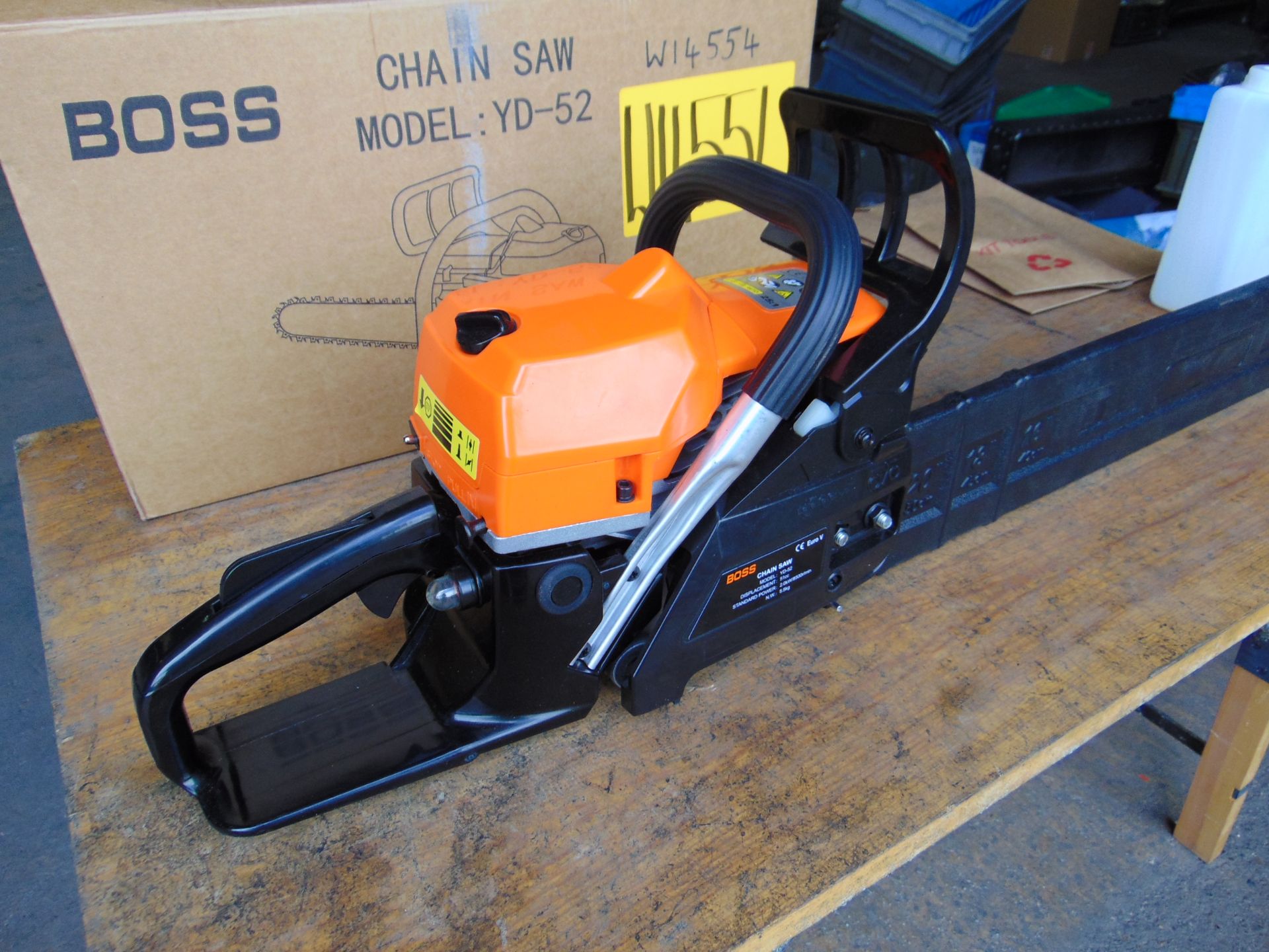 New & Unused Boss Petrol Chain Saw YD-52 - Image 8 of 16