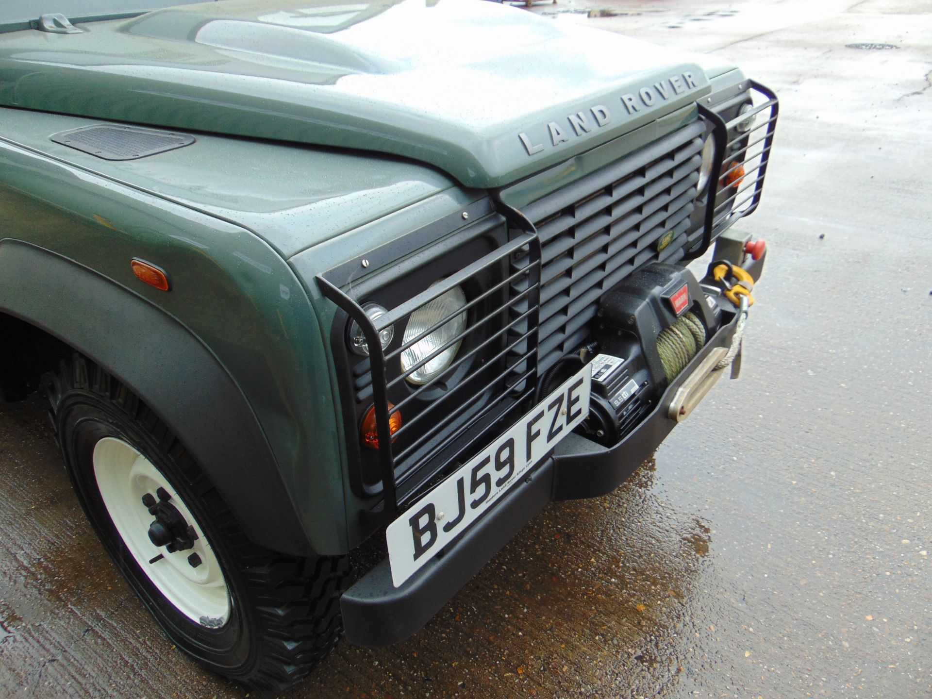 2009 Land Rover Defender110 Hard Top Diesel Light 4 x 4 Utility 59,000 mls, winch From UK Govt Dept - Image 10 of 67