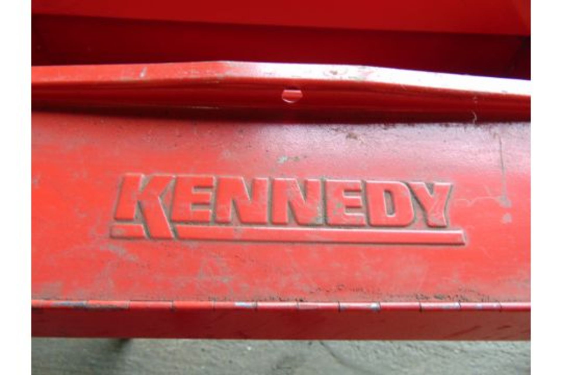 Kennedy Fold-Out Tool Box w/ Various Tools & Grease Gun - Image 4 of 5