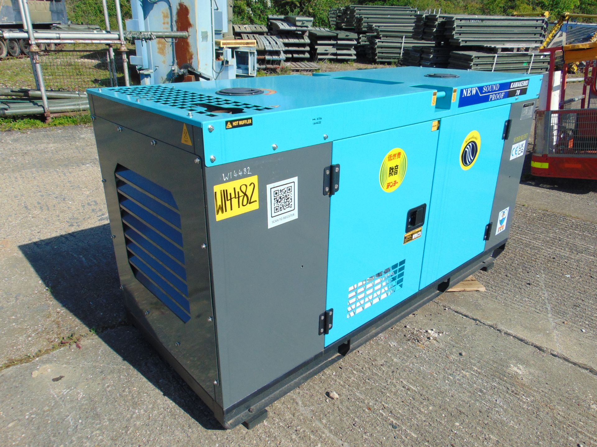 2023 New Unused 70 KVA Silent Diesel Generator - 3 Phase 230 / 400V - Bild 2 aus 18