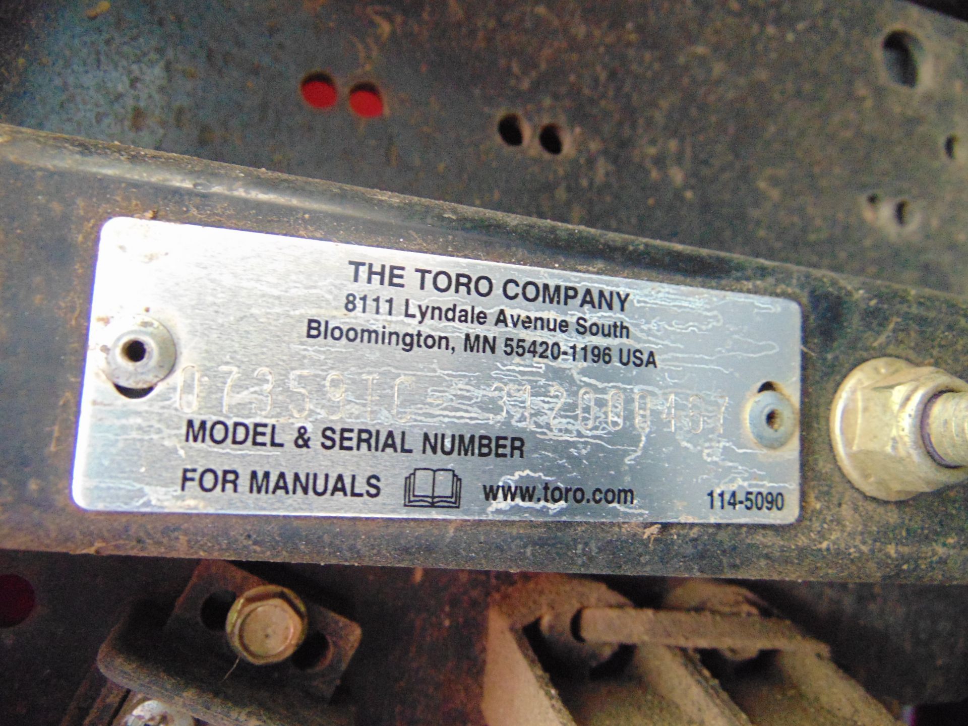 Toro Workman Utility Vehicle - Image 25 of 26