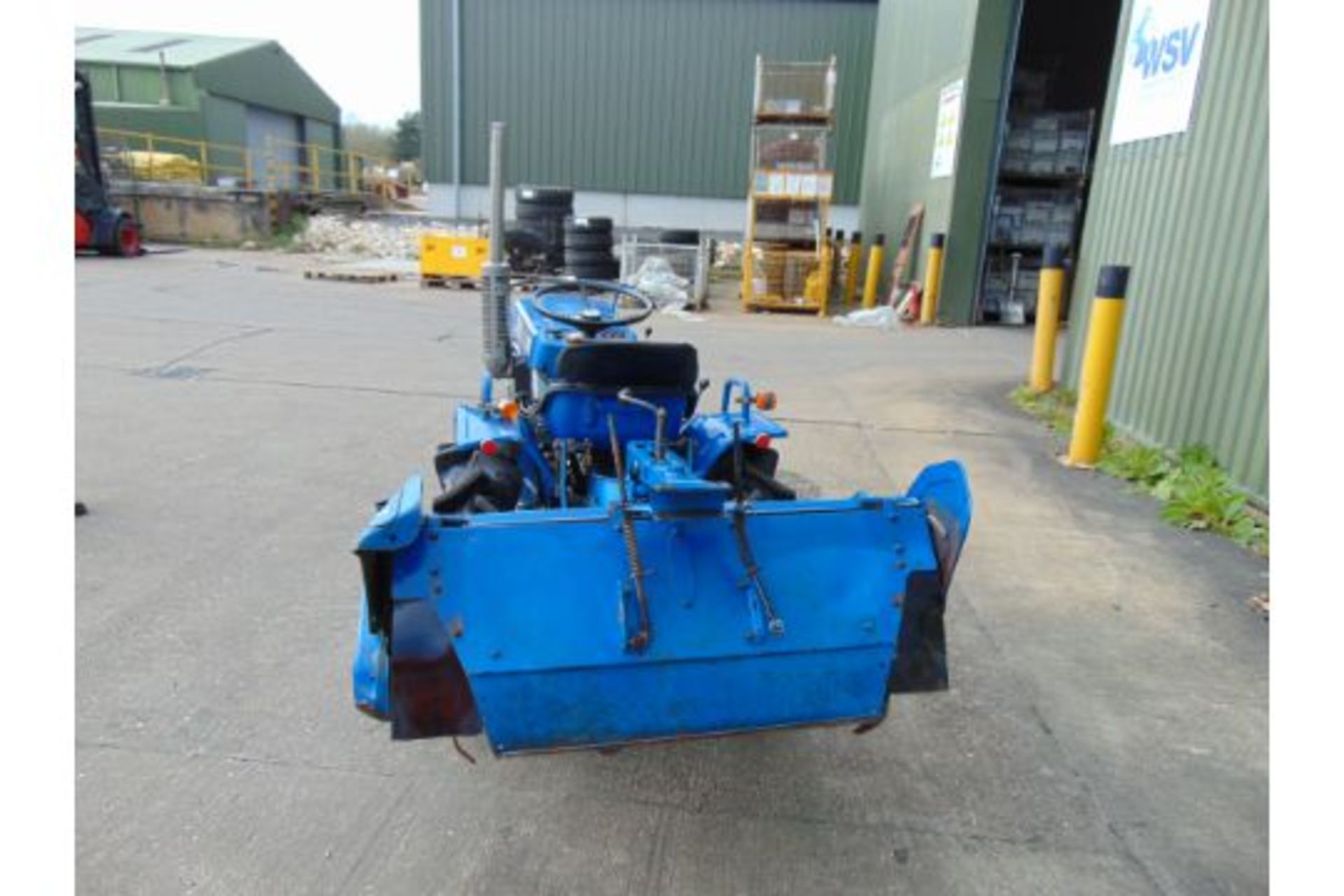 Iseki 1410 4x4 Diesel Compact Tractor c/w Rotavator - Image 17 of 17