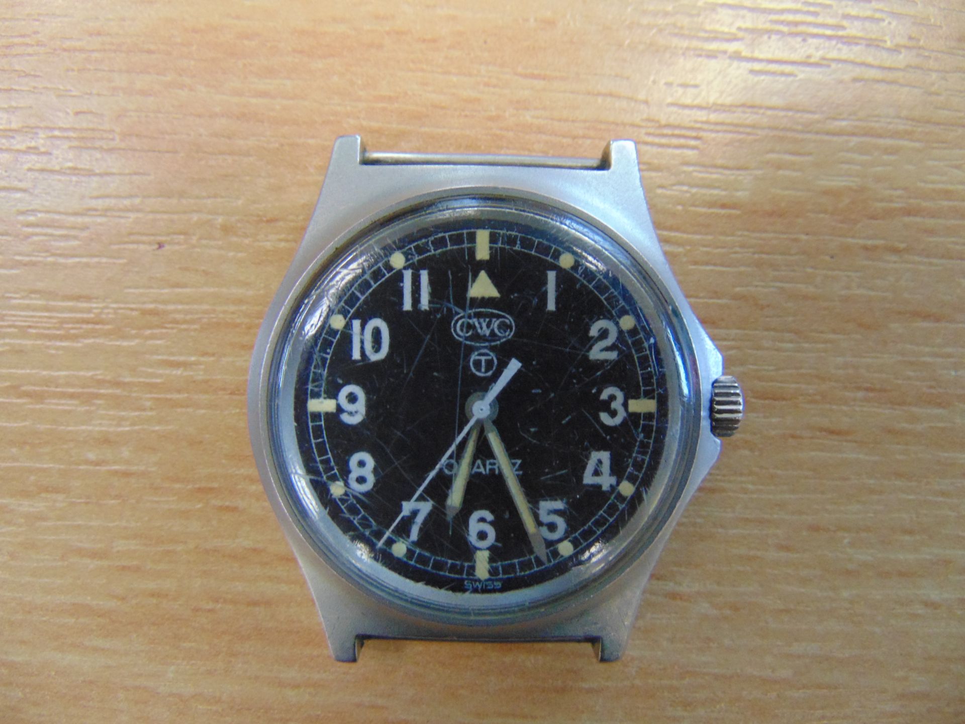 V.Rare CWC W10 Fat Boy Service Watch British Army Issue Nato Marks, Date 1984 - Image 3 of 6