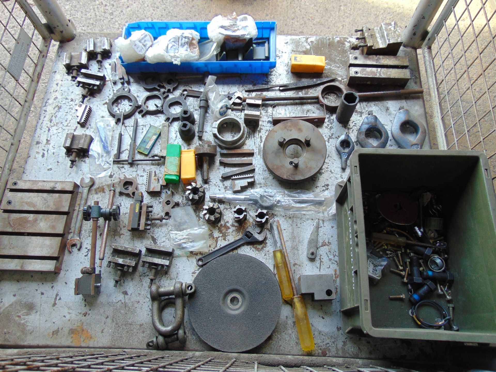 1 x Stillage of Lathe Tools from MoD Workshop - Image 5 of 6