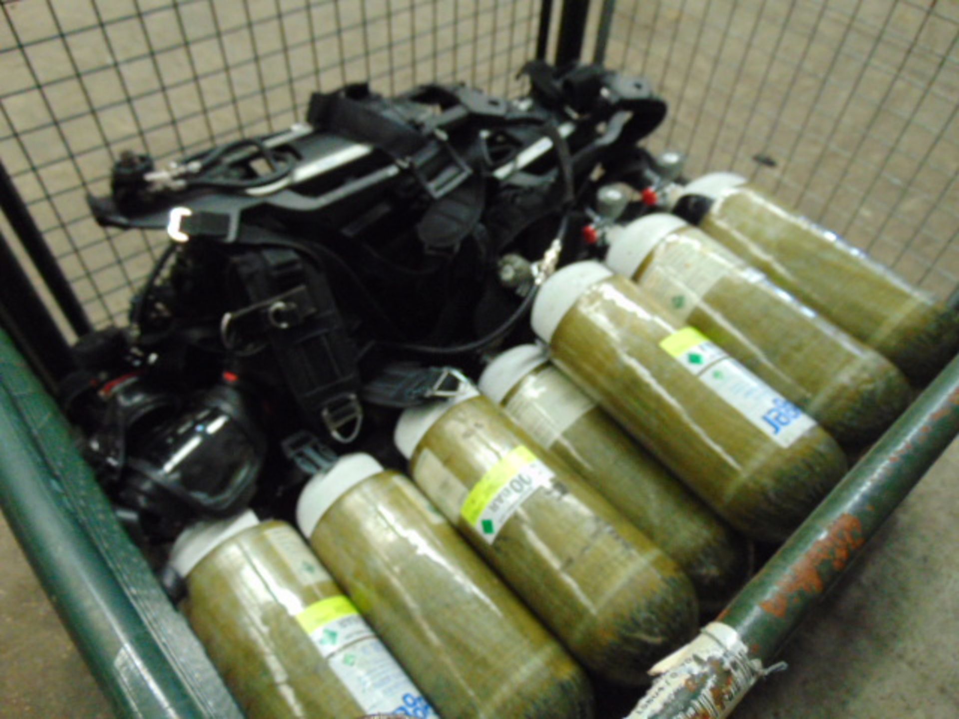5 x Drager PSS 7000 Self Contained Breathing Apparatus w/ 10 x Drager 300 Bar Air Cylinders - Image 23 of 28
