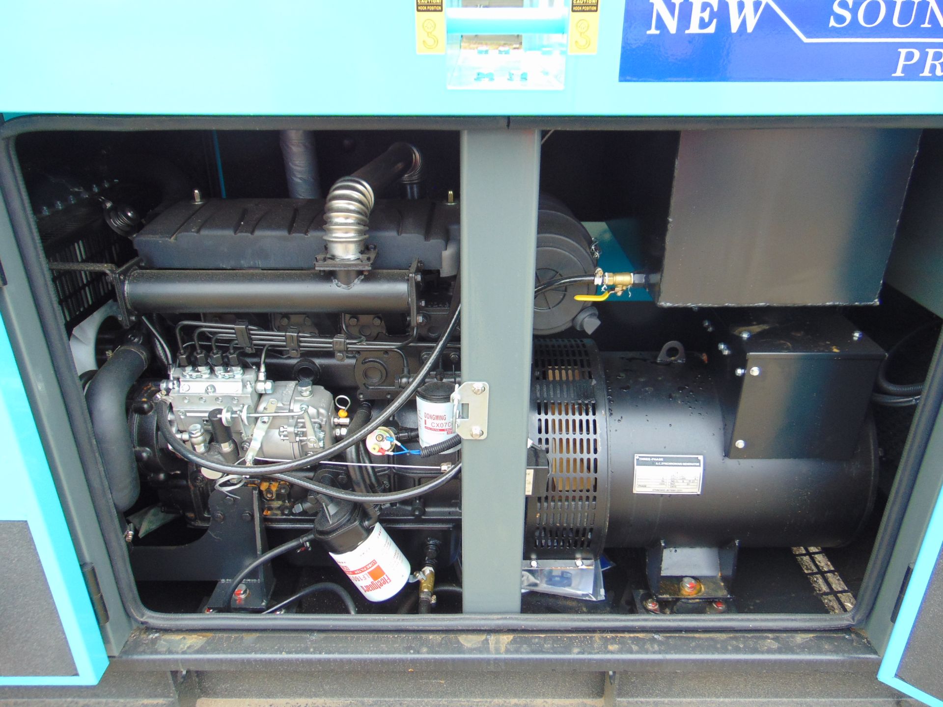 2023 New Unused 60 KVA Silent Diesel Generator - 3 Phase 230 / 400V. - Bild 9 aus 16