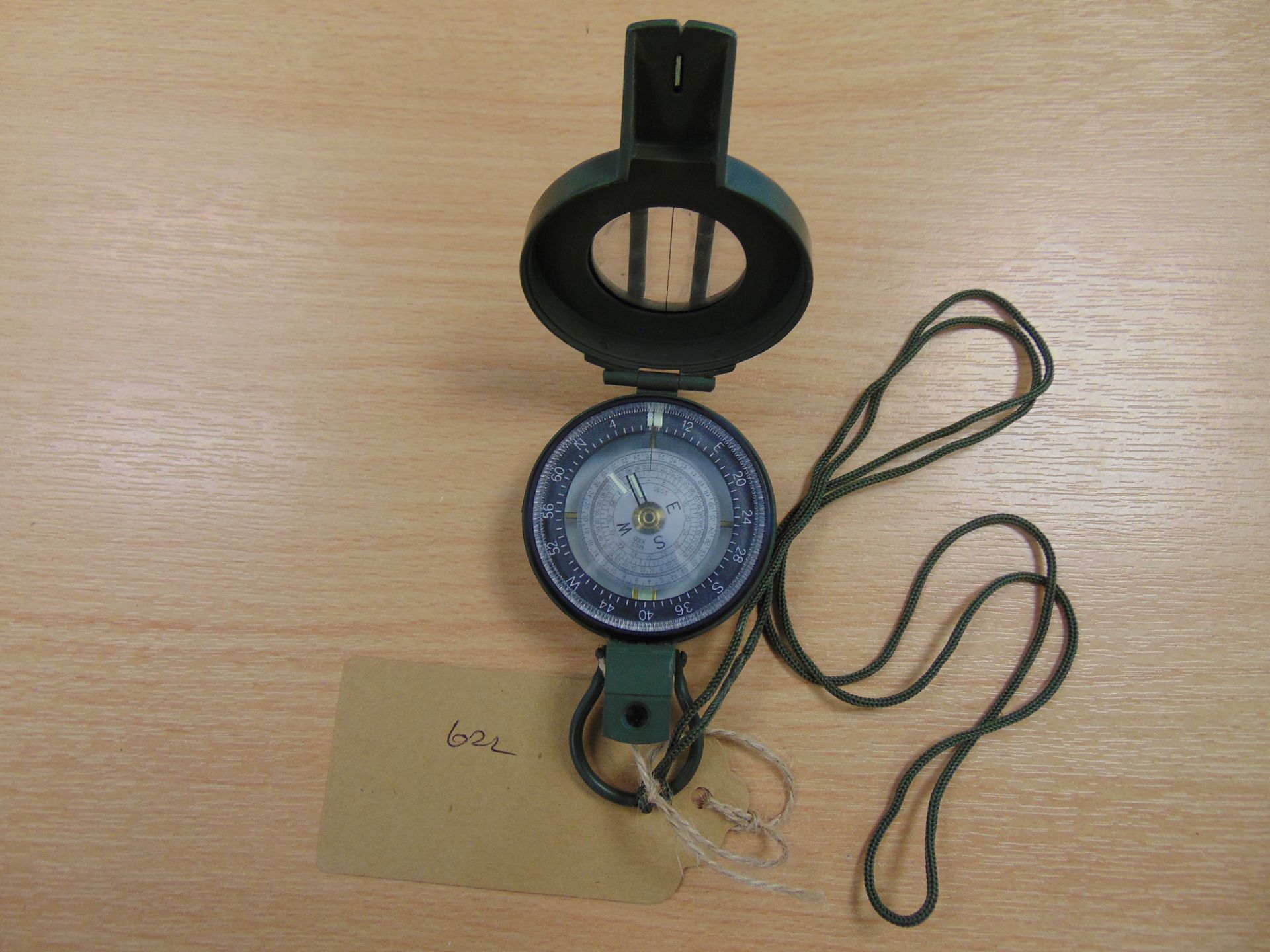 Francis Baker M88 British Army Prismatic Compass with Lanyard, Made in UK - Image 2 of 3