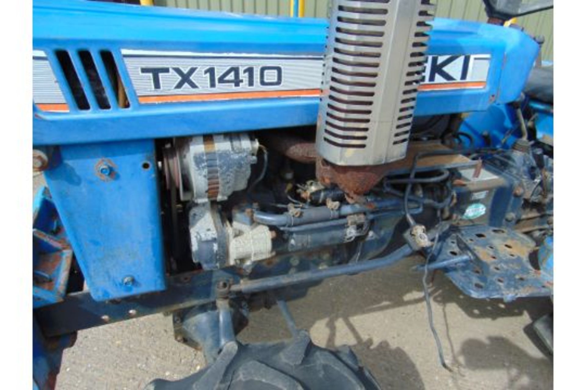 Iseki TX1410 4x4 Compact Tractor w/ Rotor Tiller - Image 20 of 24