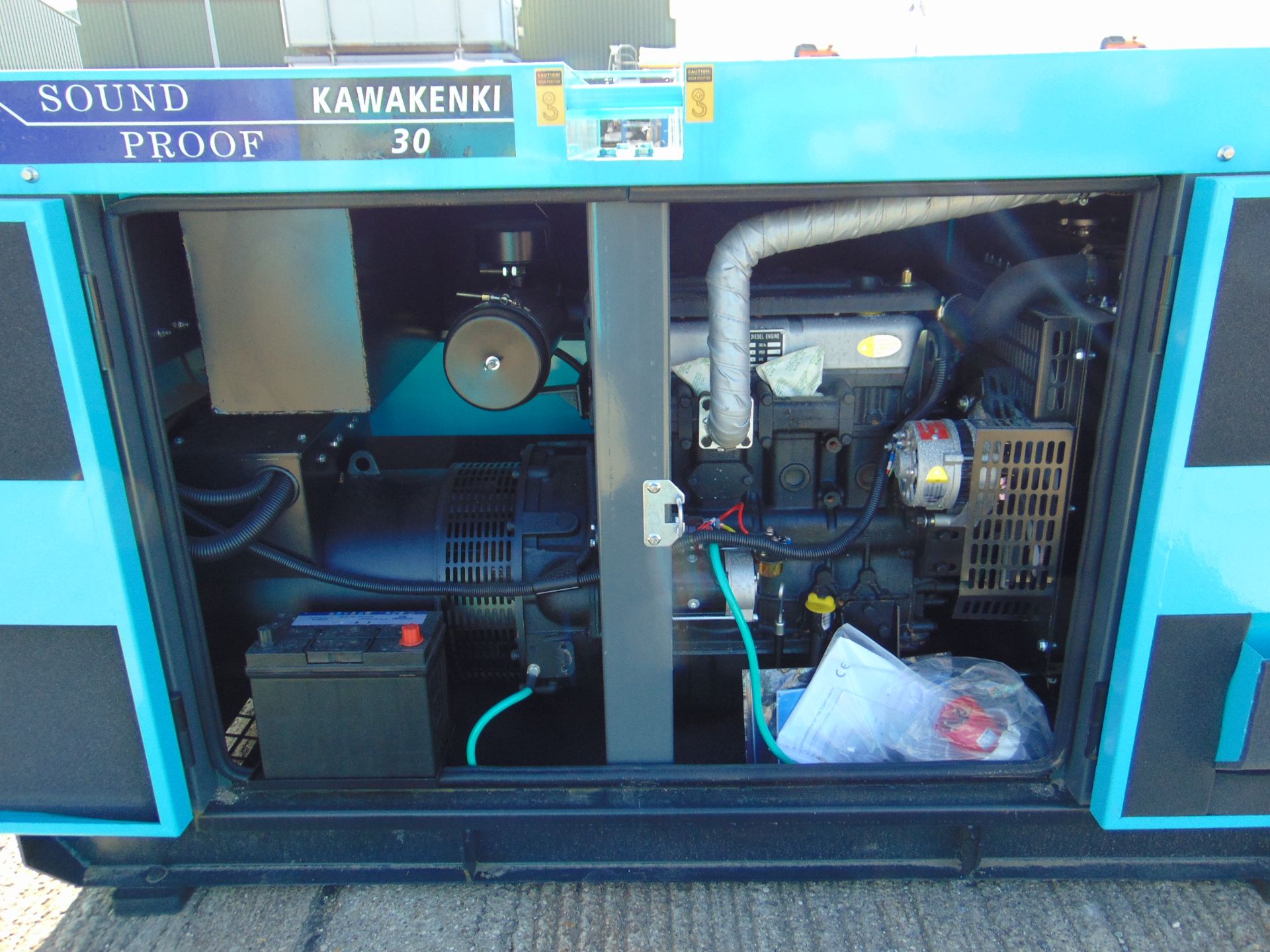 2023 New Unused 30 KVA Silent Diesel Generator - 3 Phase 230 / 400V - Image 12 of 18