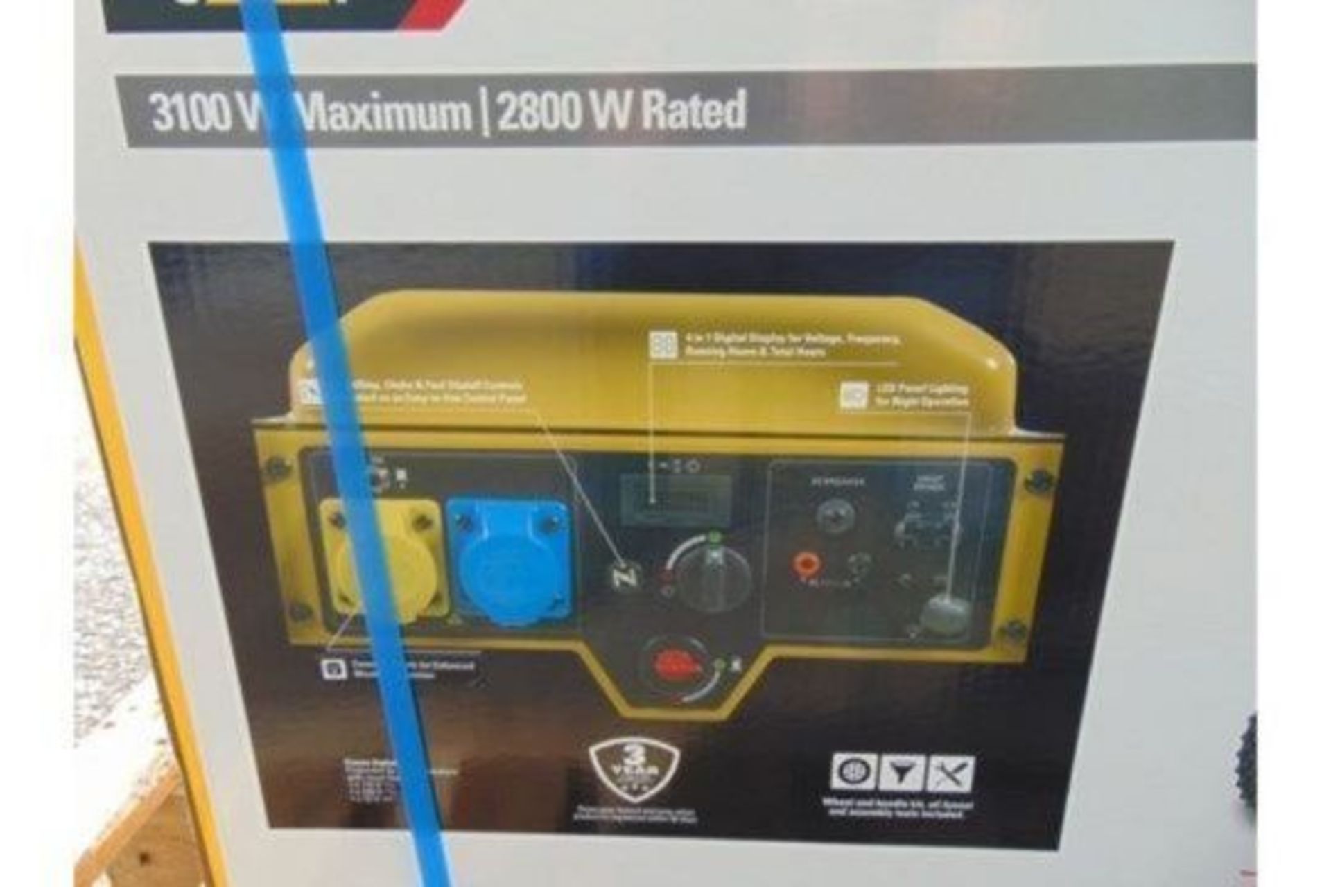 New & Unissued Caterpillar RP3100 industrial Petrol Generator Set - Image 6 of 9