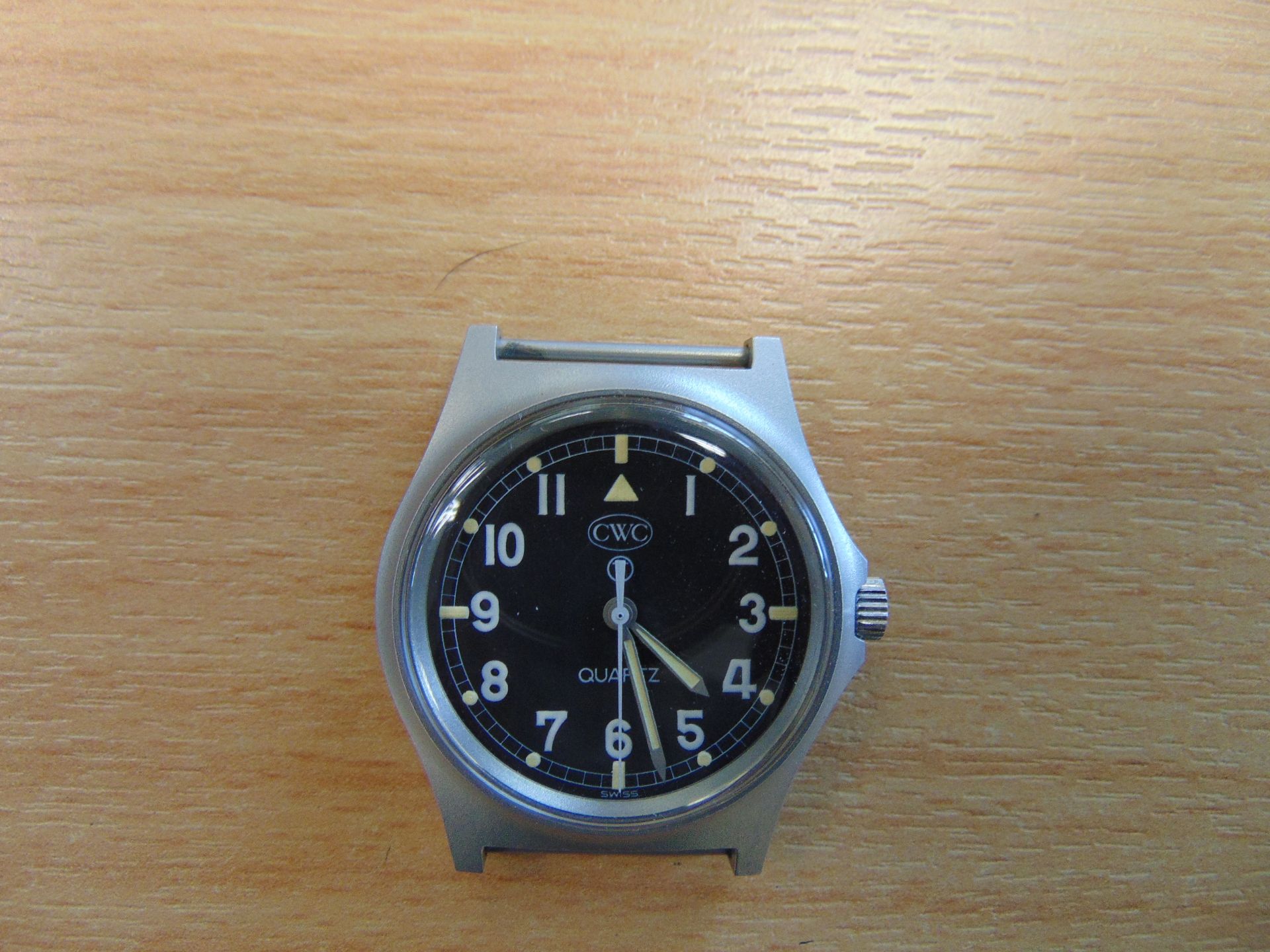 V Rare Unissued CWC (Cabot Watch Co Switzerland) British Army W10 Service Watch Dated 1983