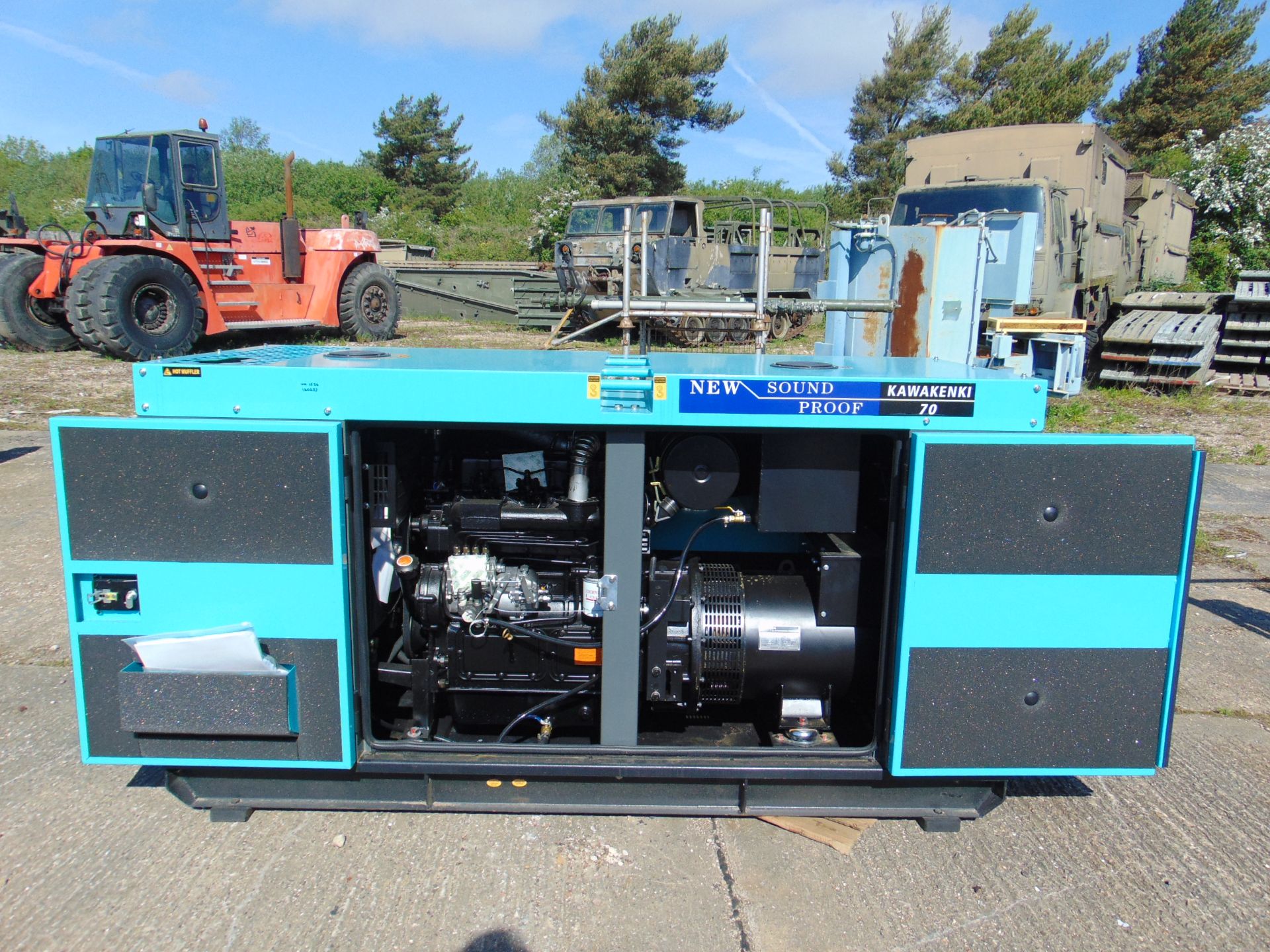 2023 New Unused 70 KVA Silent Diesel Generator - 3 Phase 230 / 400V - Image 11 of 18